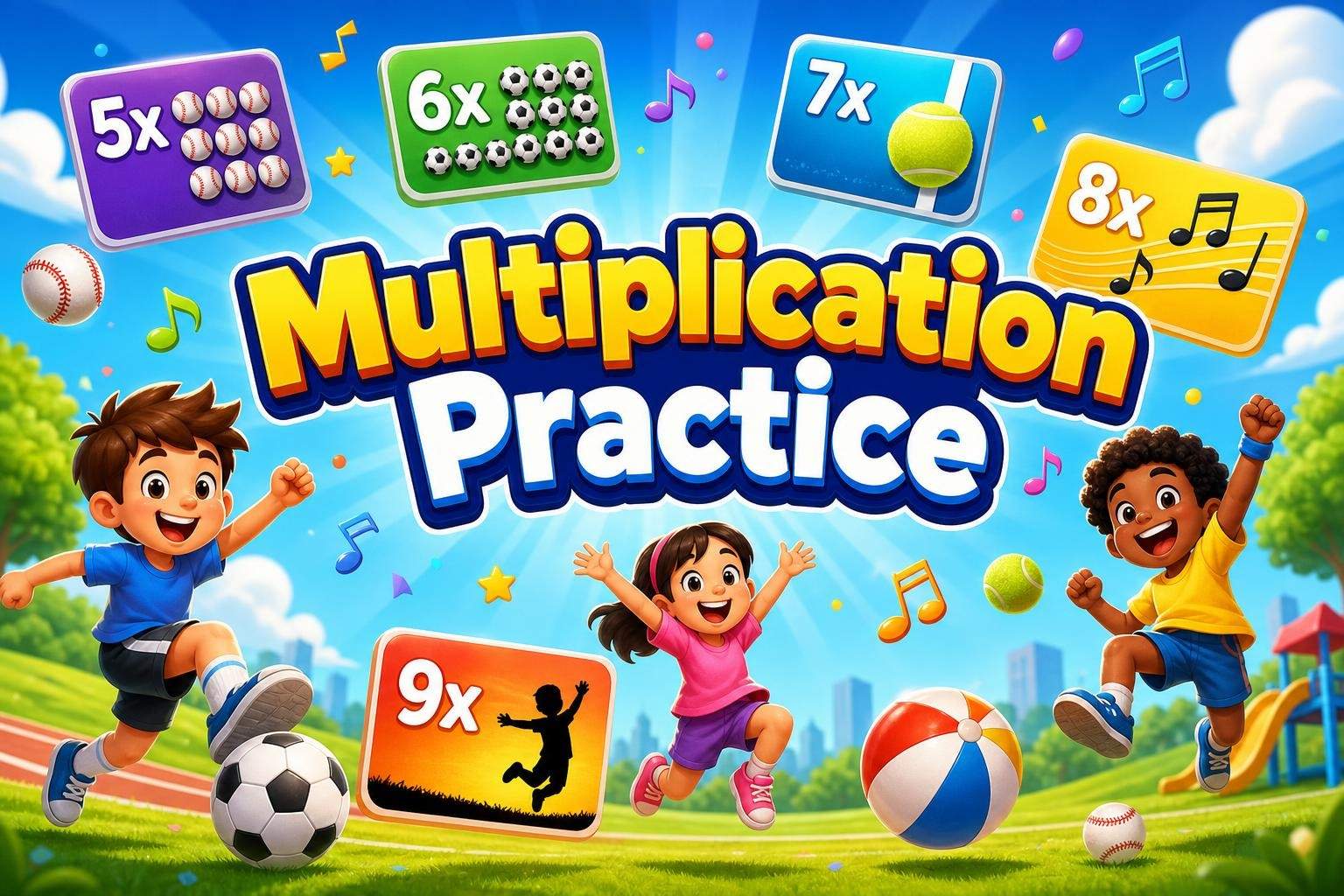 Multiplication & Division Practice Through Games