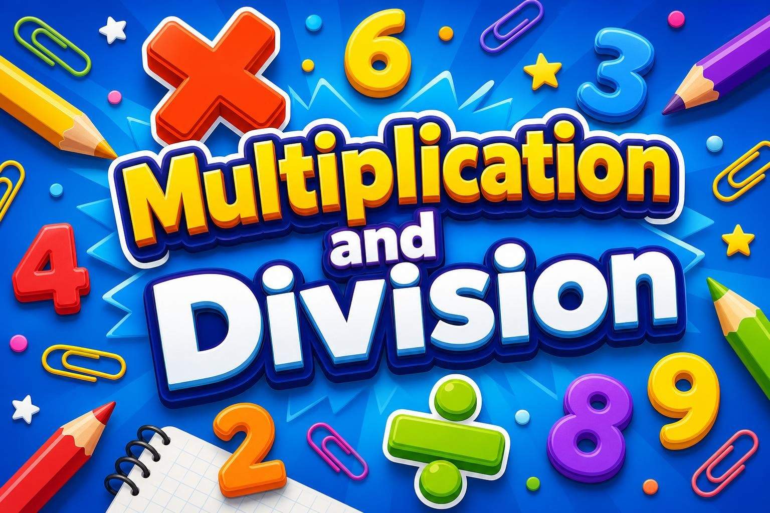 Multiplication & Division Camp: Facts, Skip-Counting & Strategies