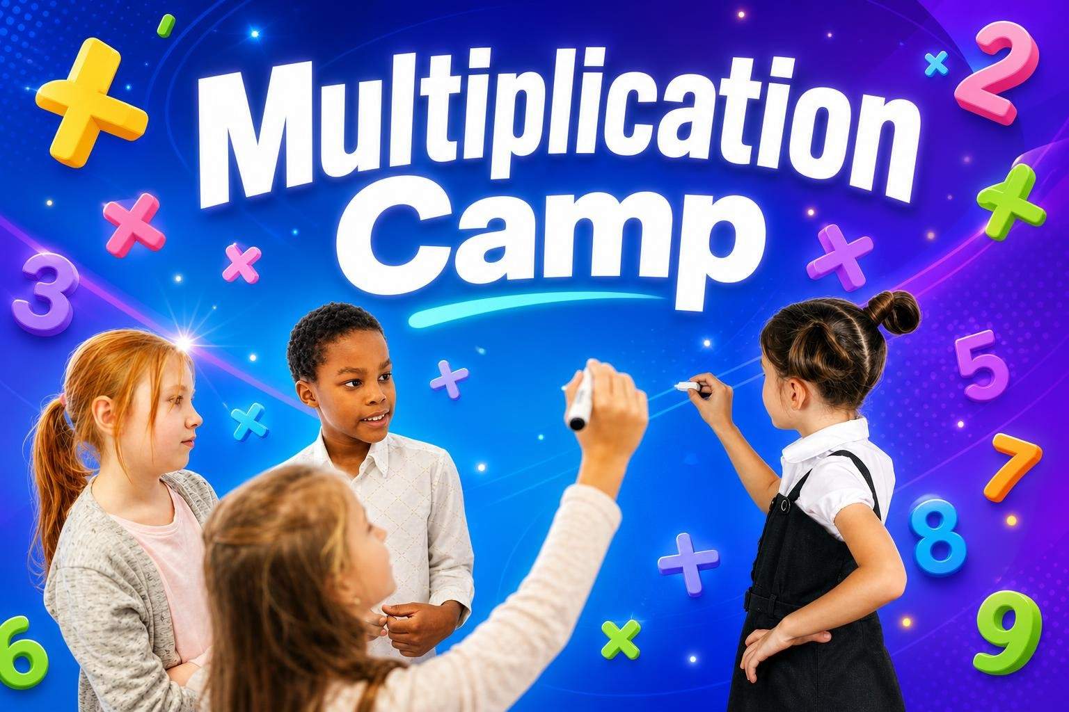 Multiplication Camp: Facts and Problem-Solving Strategies (through 11)