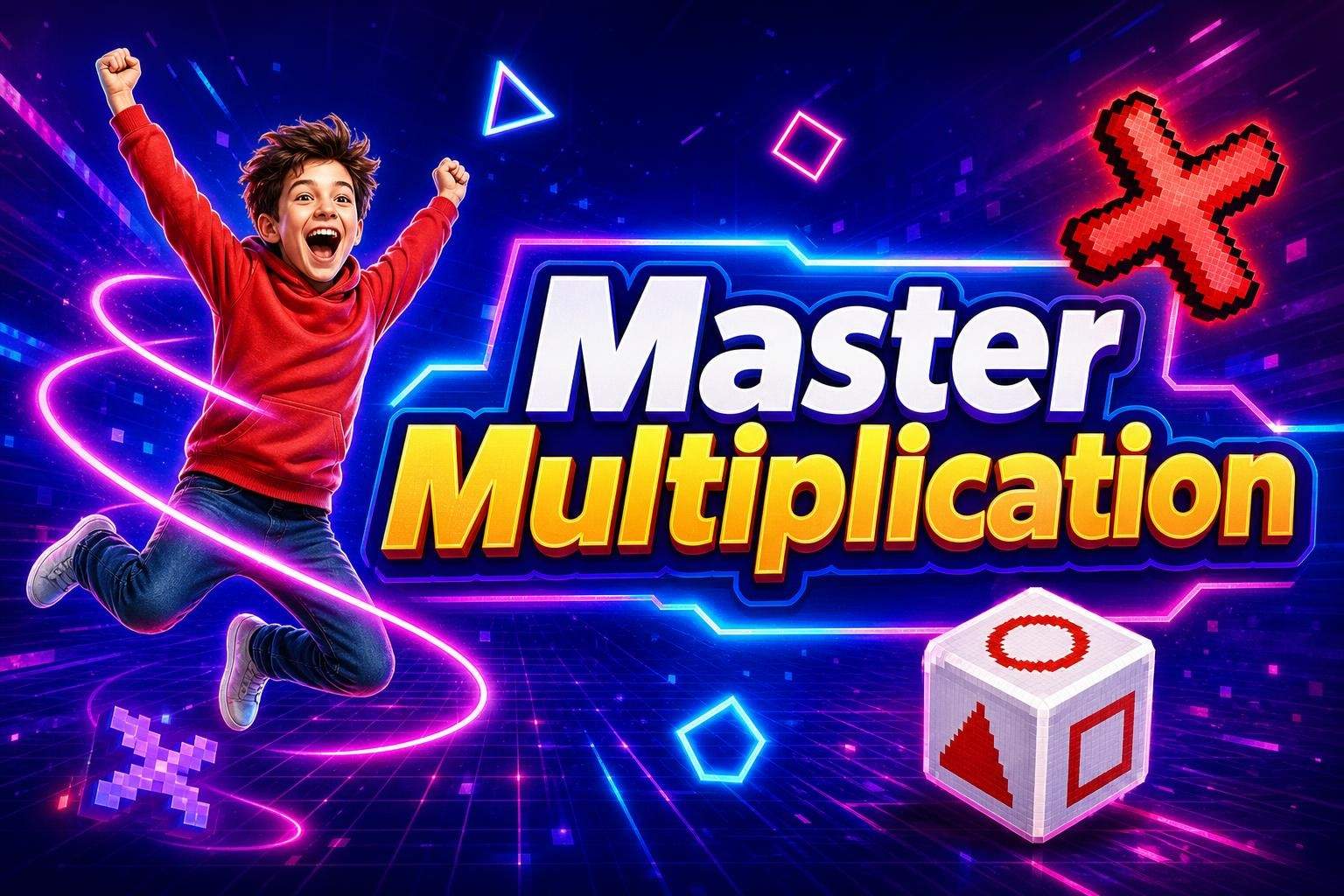 Multiplication Practice with Roblox Games