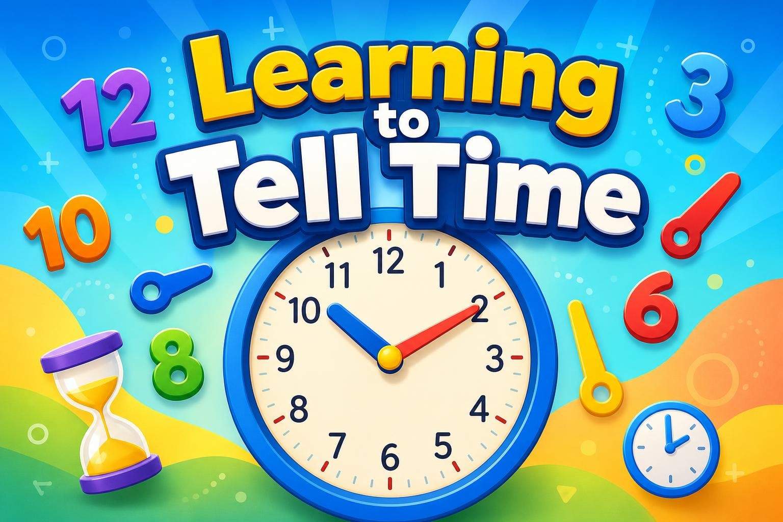 Analog Clock Skills: Telling Time to 5 Minutes