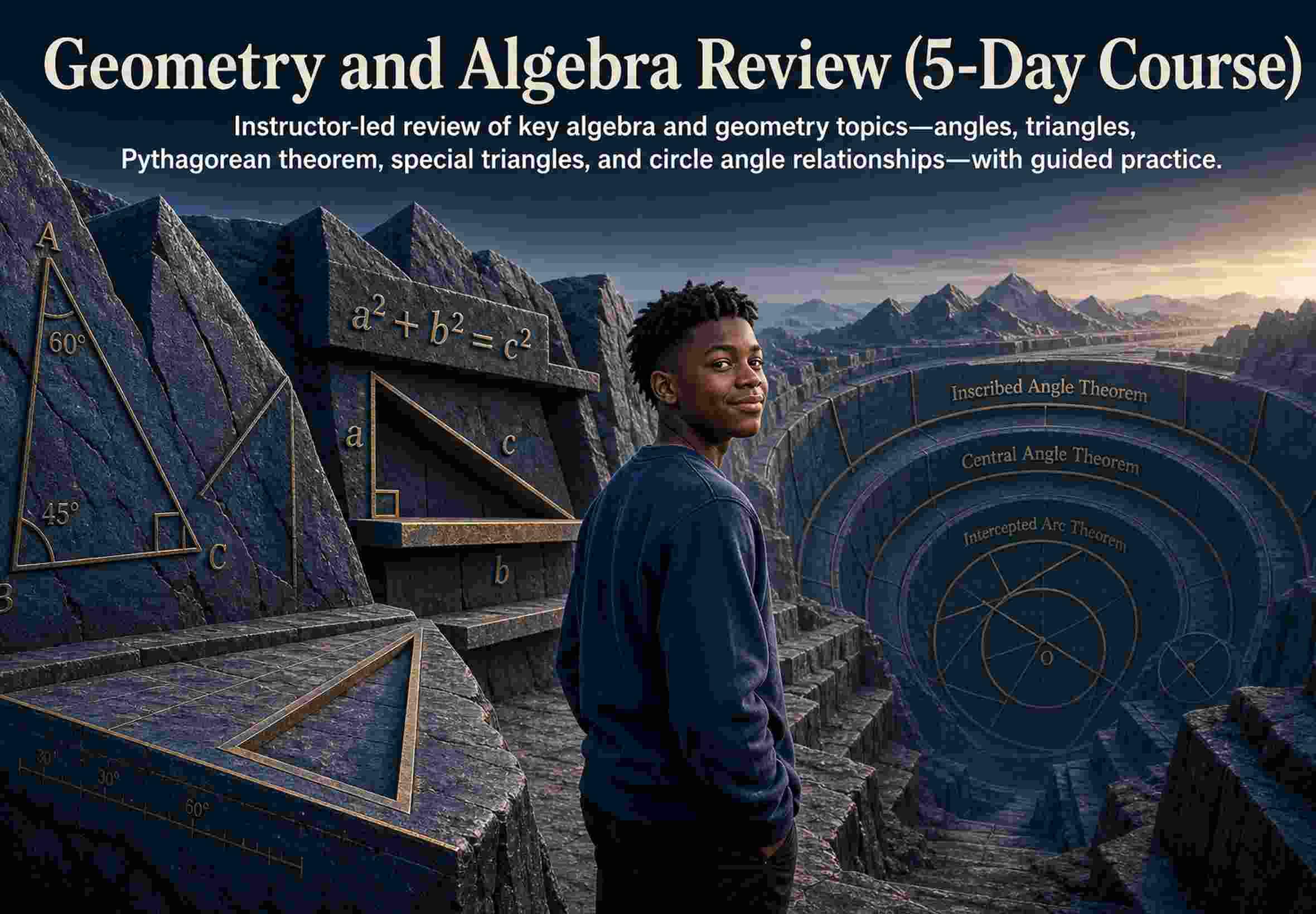 Geometry and Algebra Review (5-Day Course)