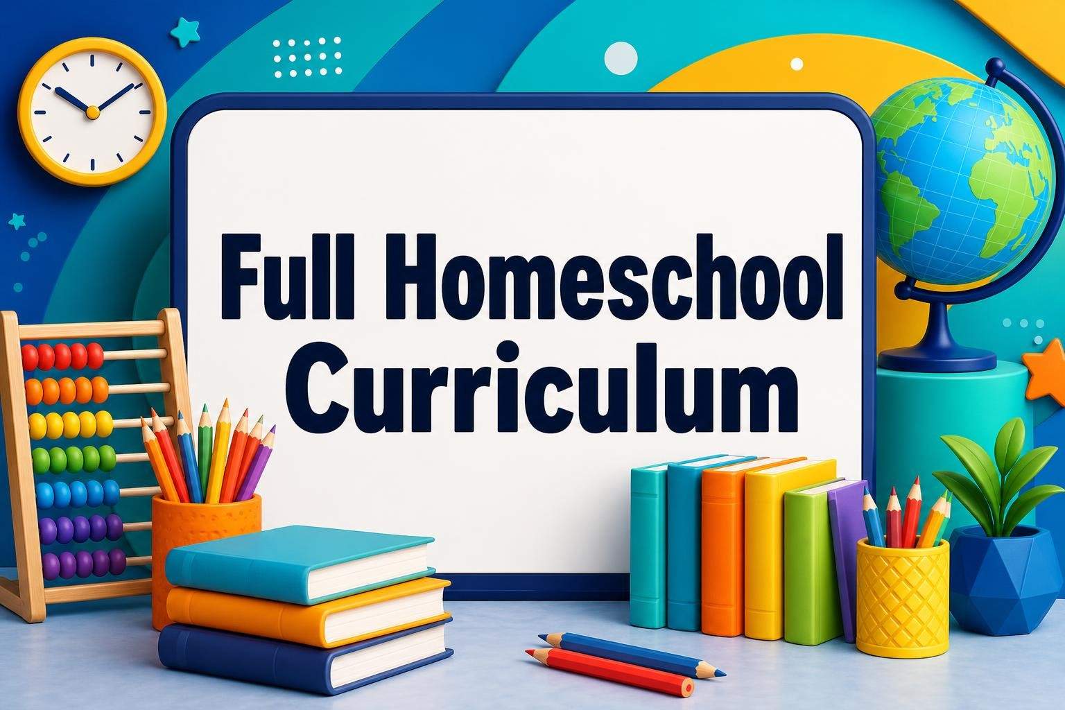 Full Curriculum — Part 3: Math, Science, Language Arts, Social Studies, Art