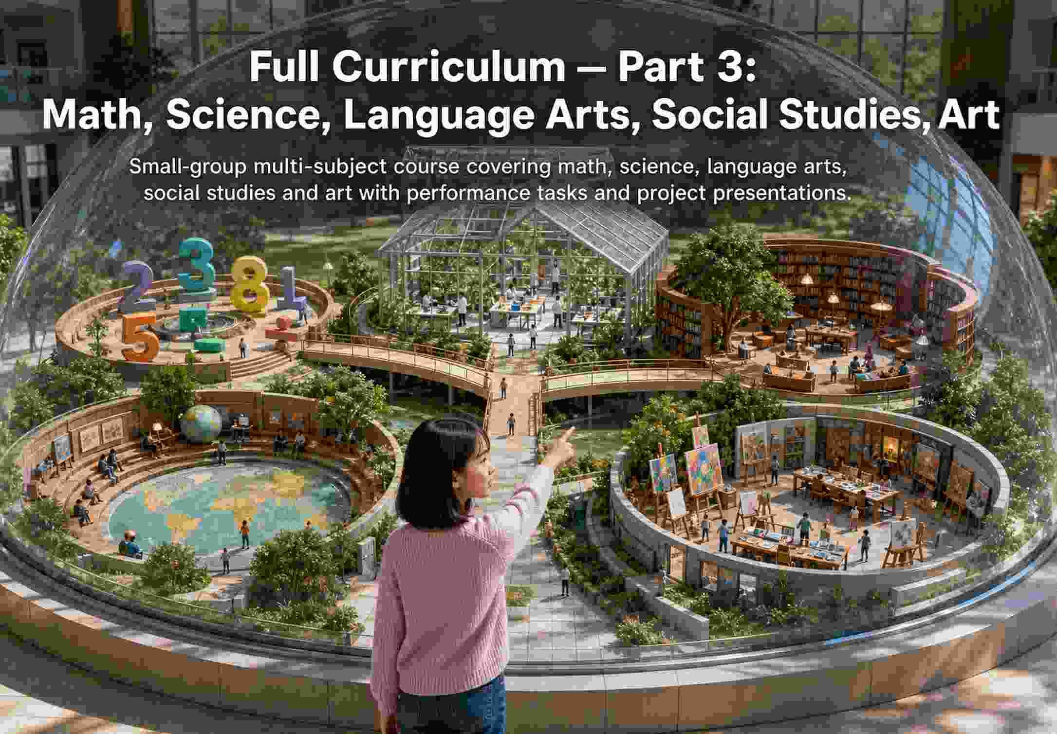 Full Curriculum — Part 3: Math, Science, Language Arts, Social Studies, Art