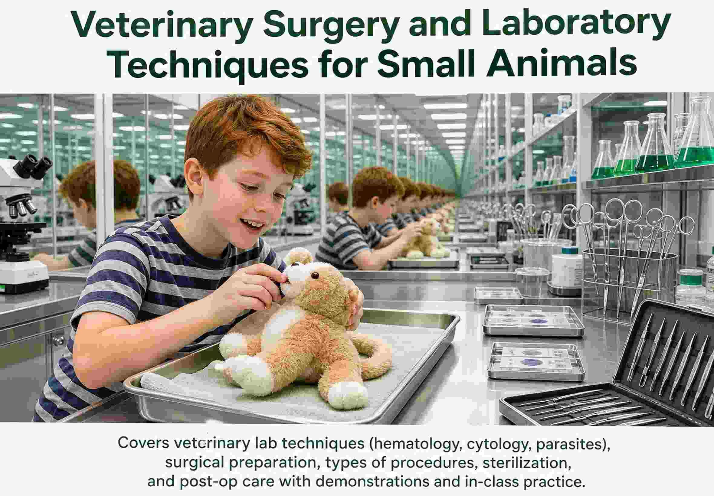 Veterinary Surgery and Laboratory Techniques for Small Animals