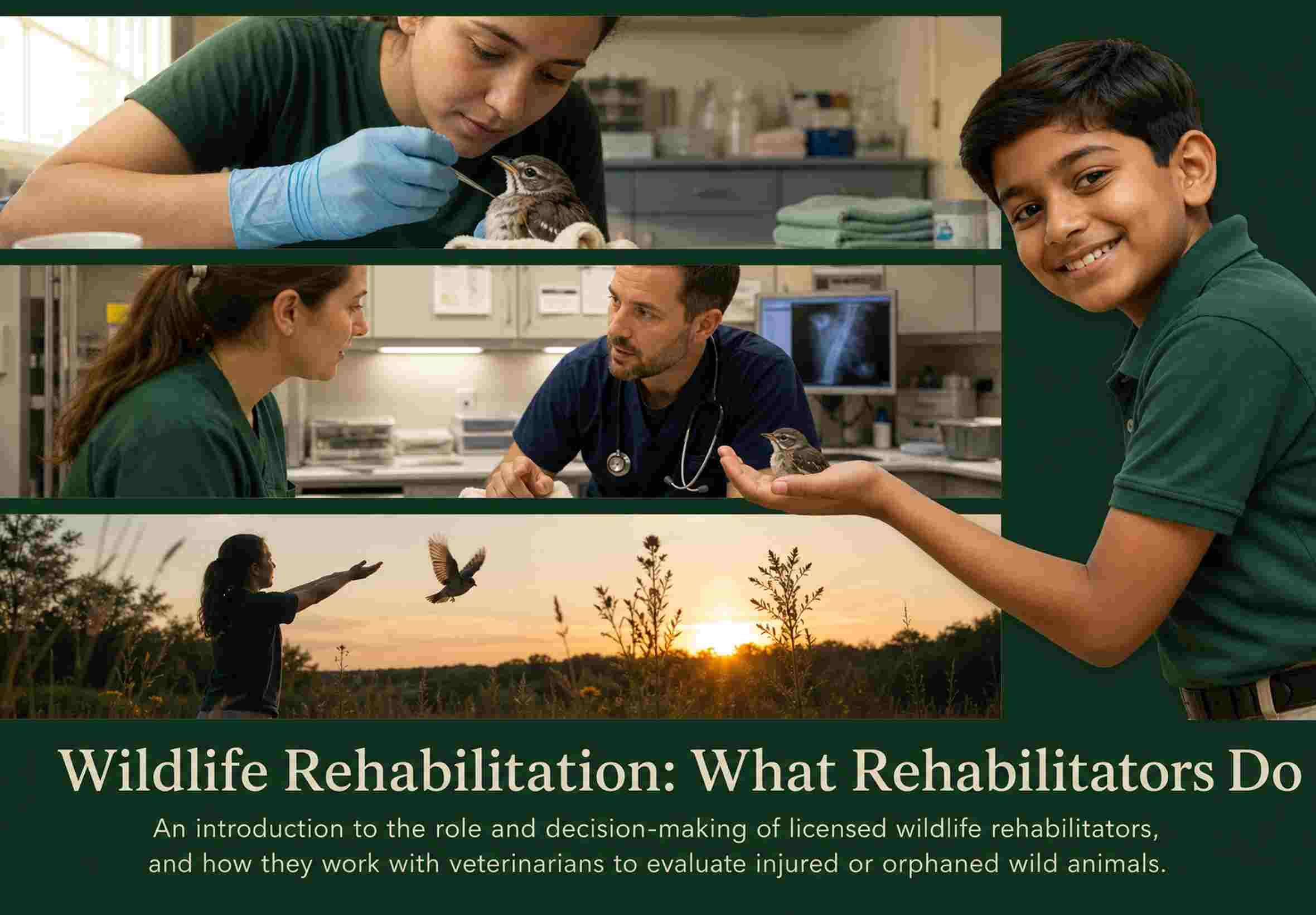 Wildlife Rehabilitation: What Rehabilitators Do