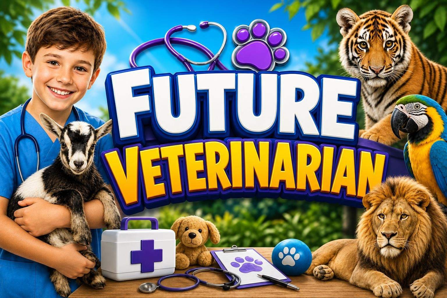 Future Veterinarian Camp: Zoo, Farm, Wildlife & Exotic Animals