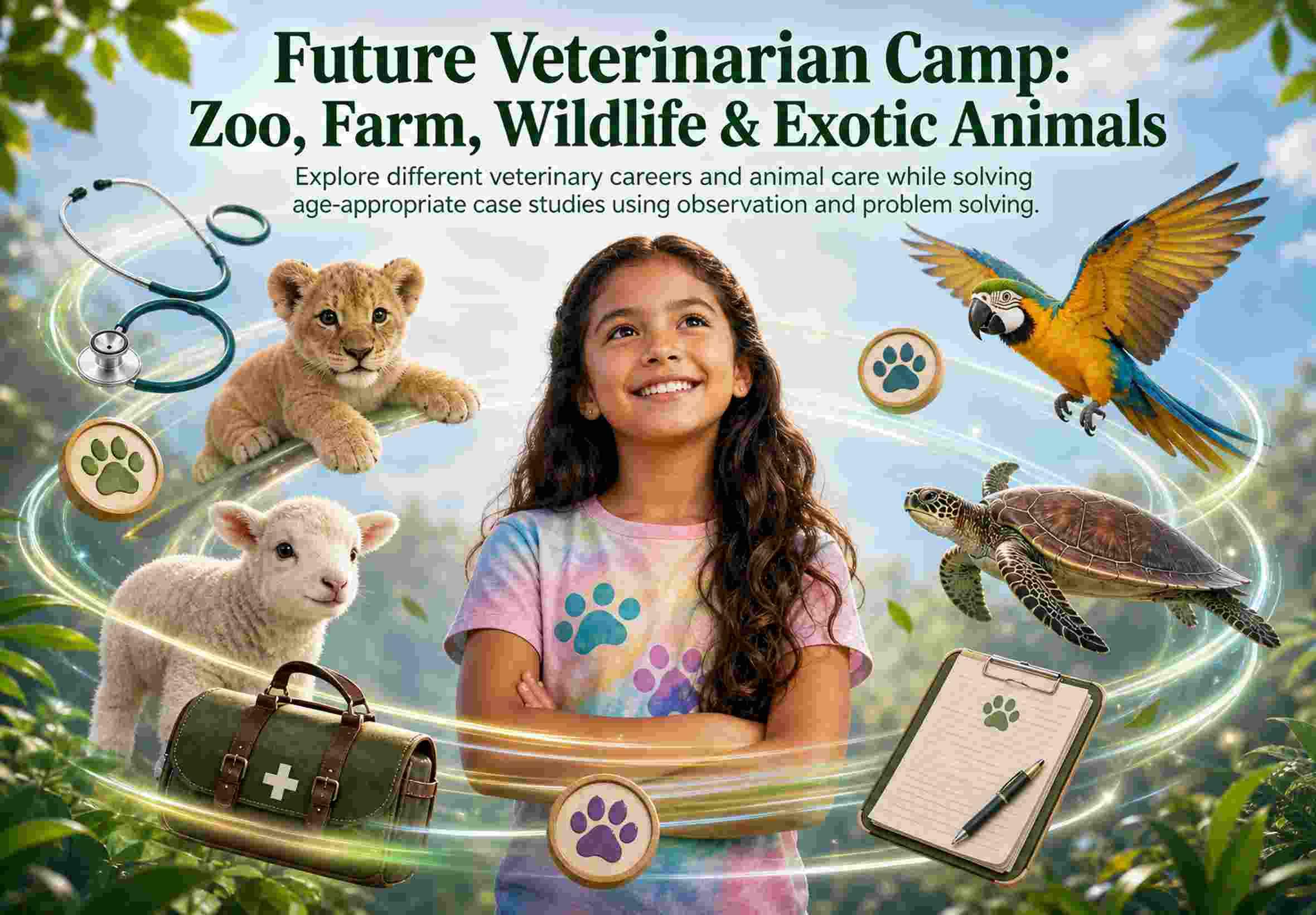 Future Veterinarian Camp: Zoo, Farm, Wildlife & Exotic Animals