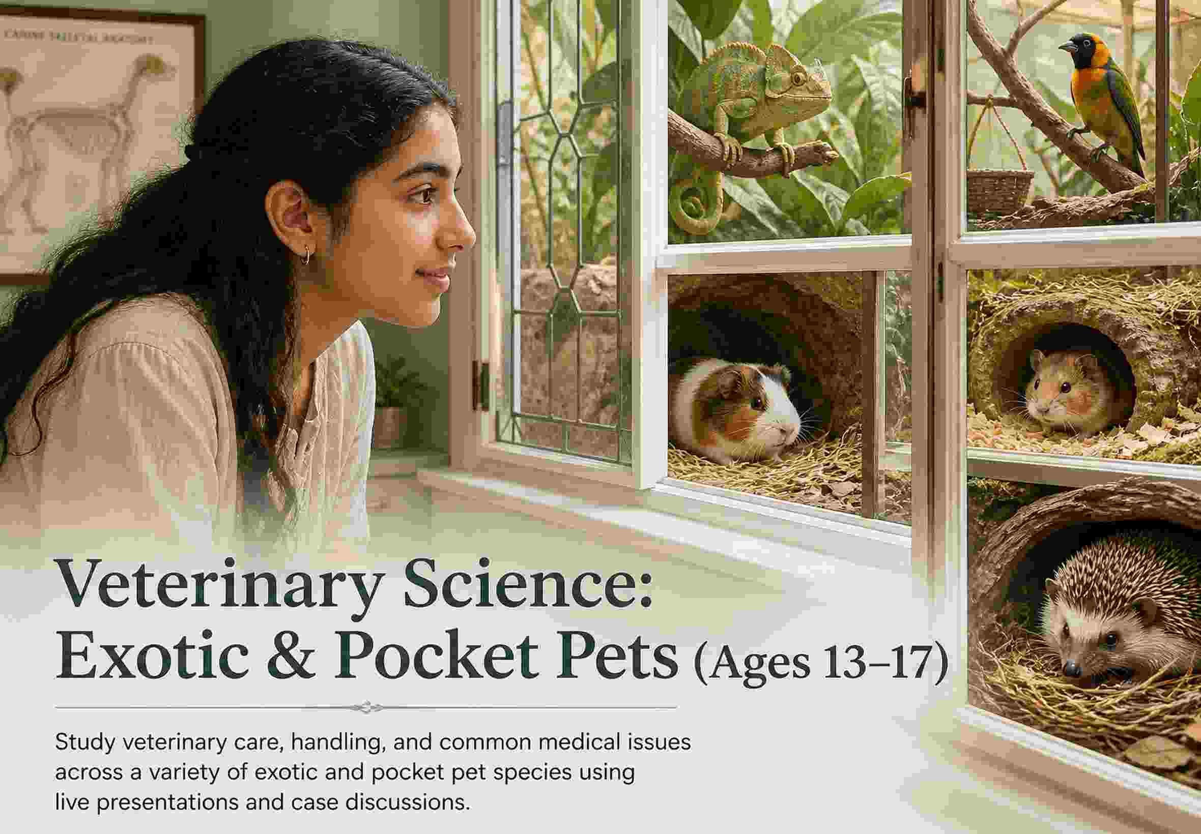 Veterinary Science: Exotic & Pocket Pets (Ages 13–17)