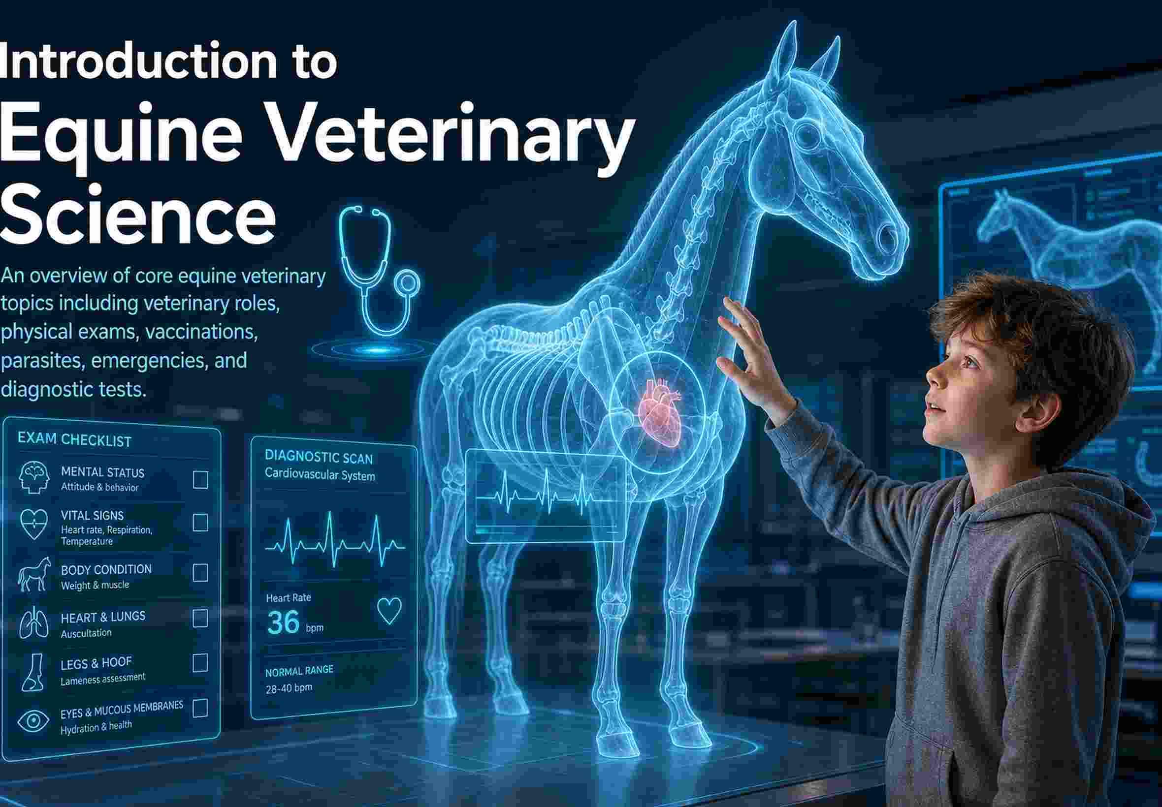 Introduction to Equine Veterinary Science (Ages 8-12)