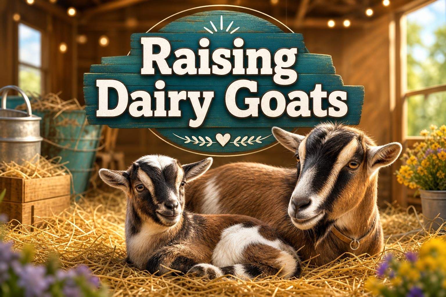 Dairy Goat Care: Breeding, Kidding, Newborn Care, and Milking