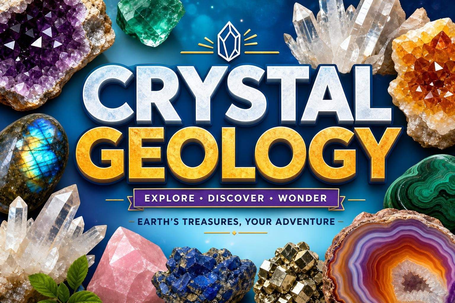 Geology Exploration: Rocks, Minerals, Crystals & Fossils