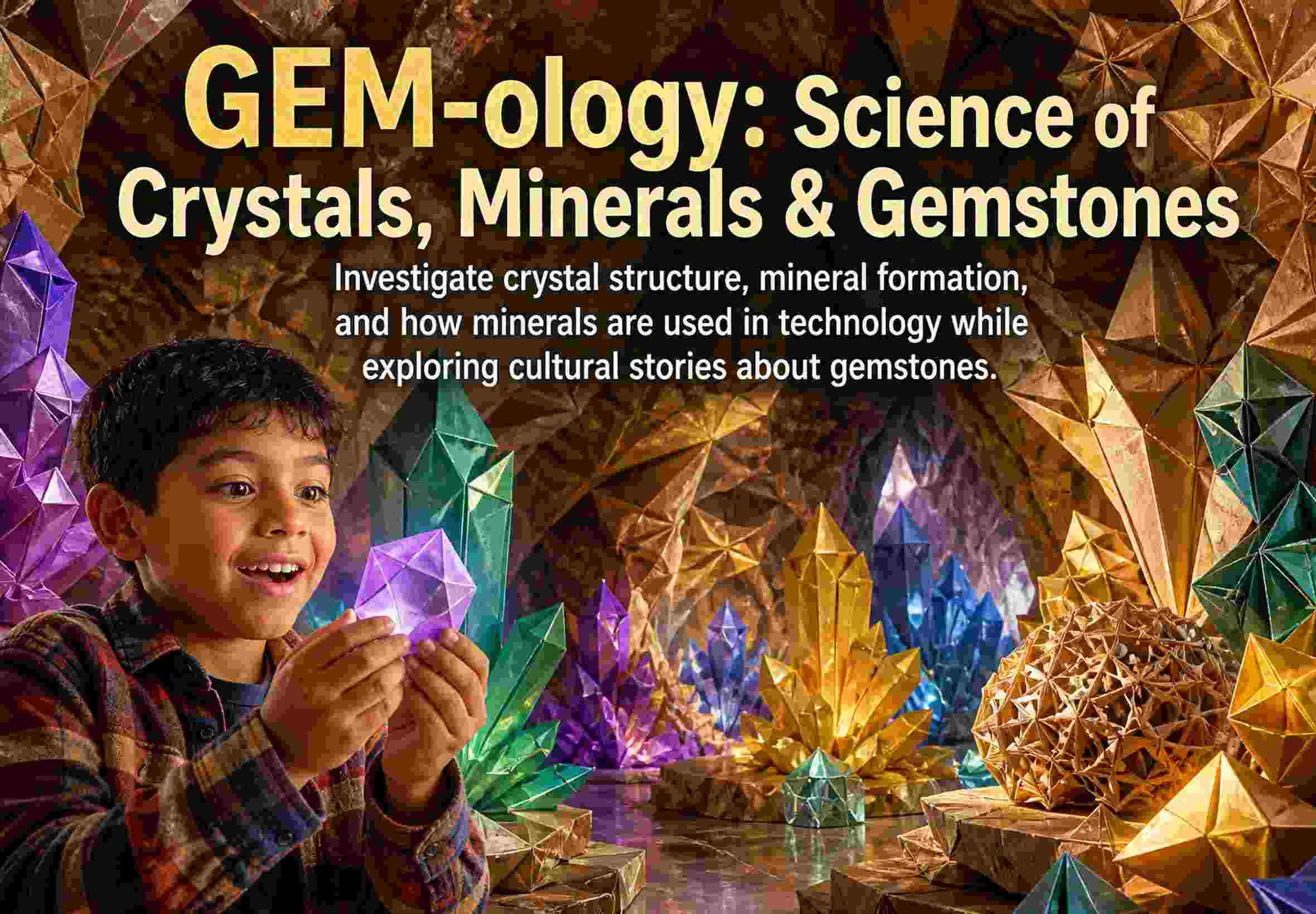 GEM-ology: Science of Crystals, Minerals & Gemstones