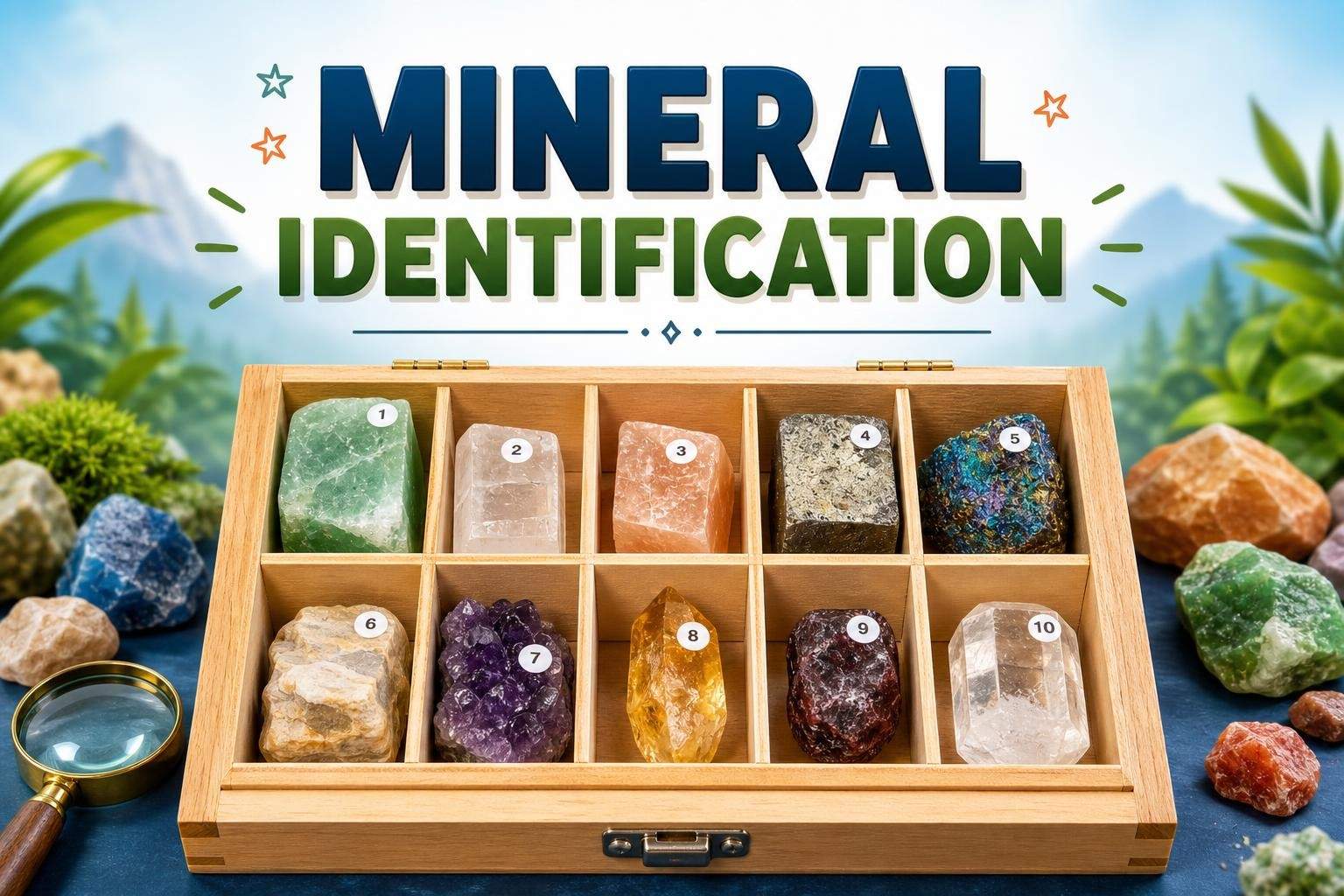 Crystals & Gems: Identifying Minerals with MOHS and Field Tests
