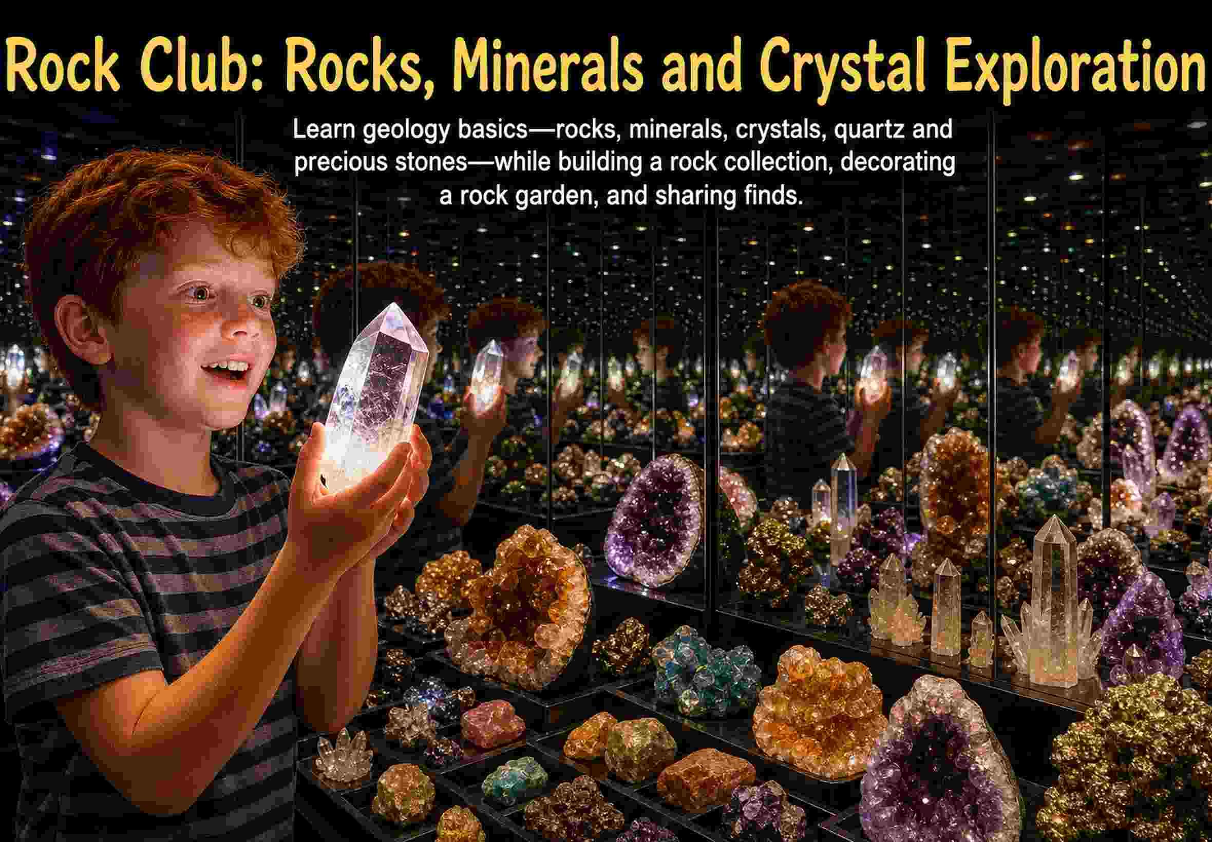Rock Club: Rocks, Minerals and Crystal Exploration