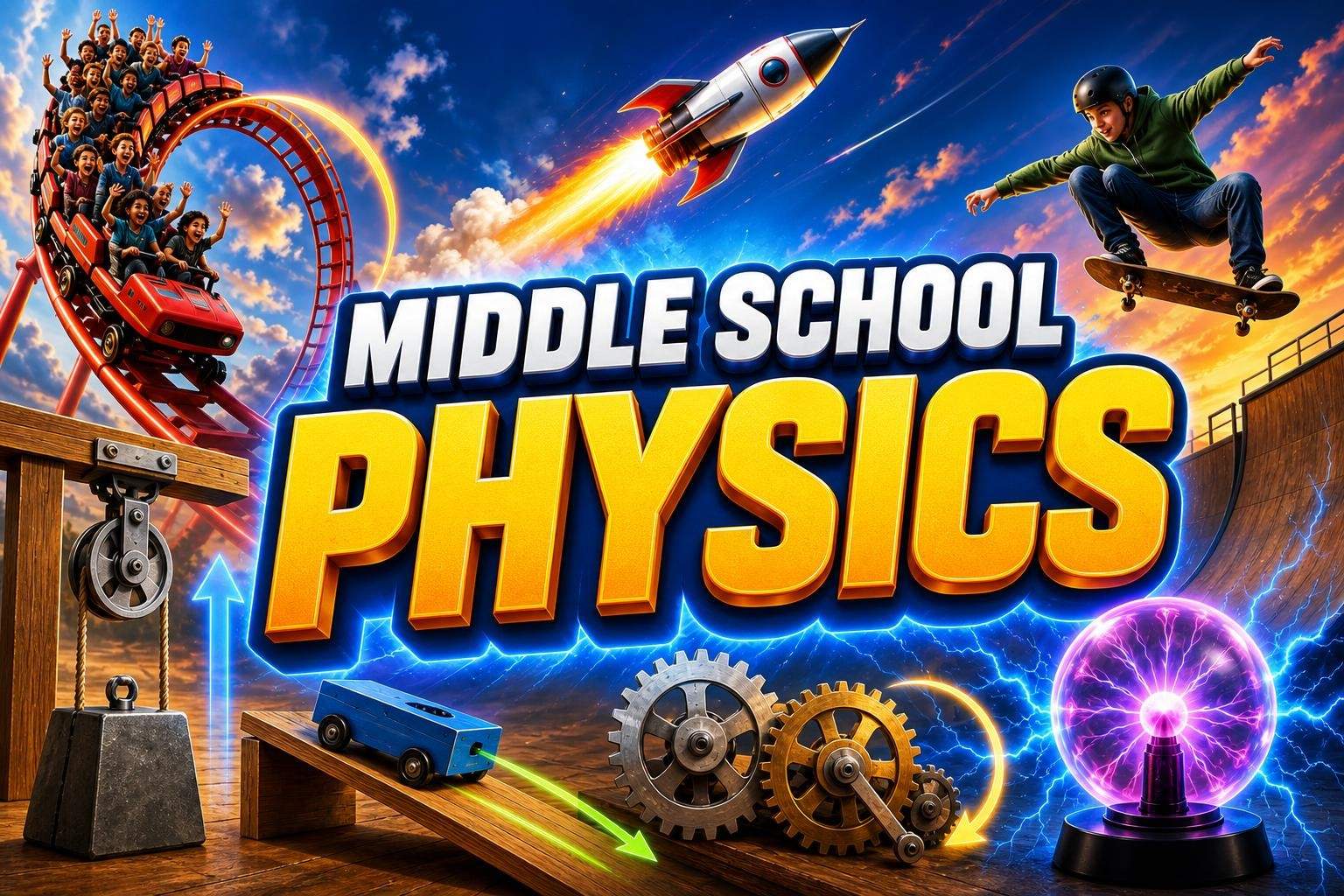 Middle School Physics: Motion, Forces & Energy