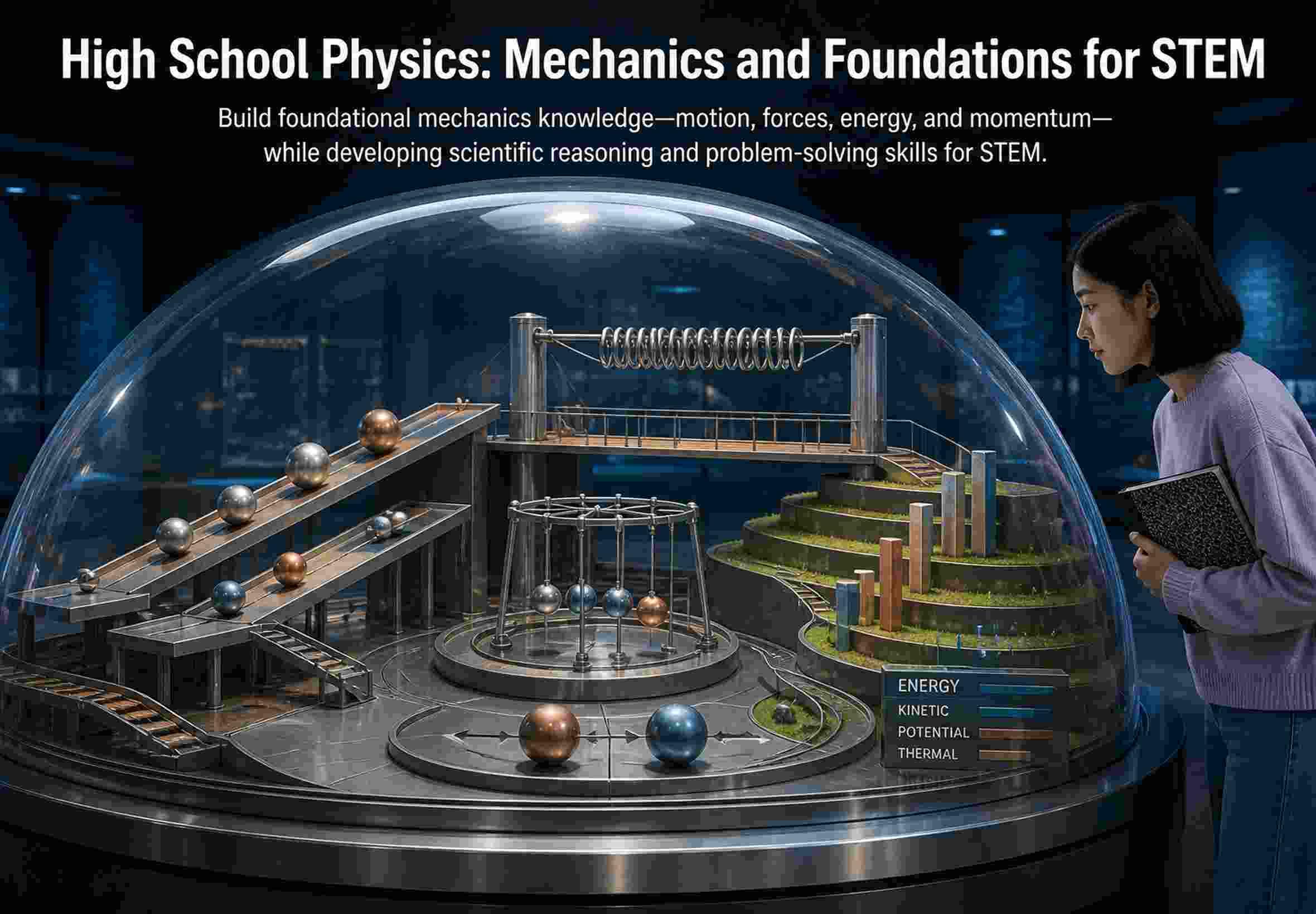 High School Physics: Mechanics and Foundations for STEM