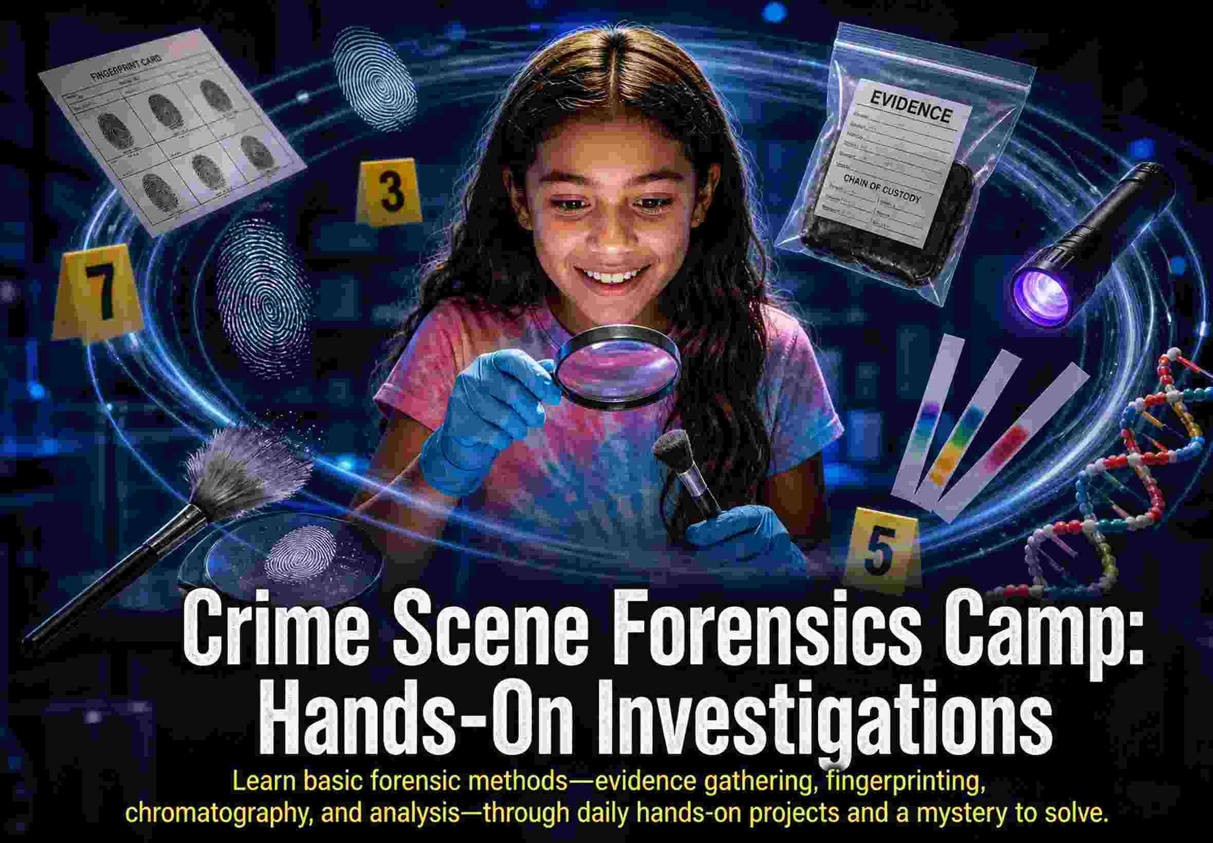 Crime Scene Forensics Camp: Hands-On Investigations