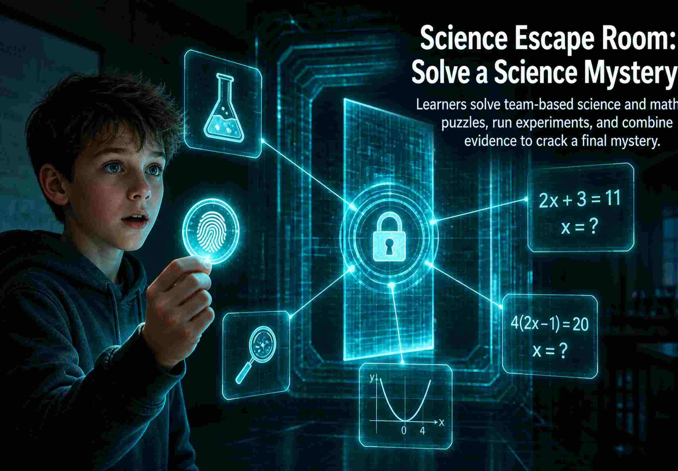 Science Escape Room: Solve a Science Mystery