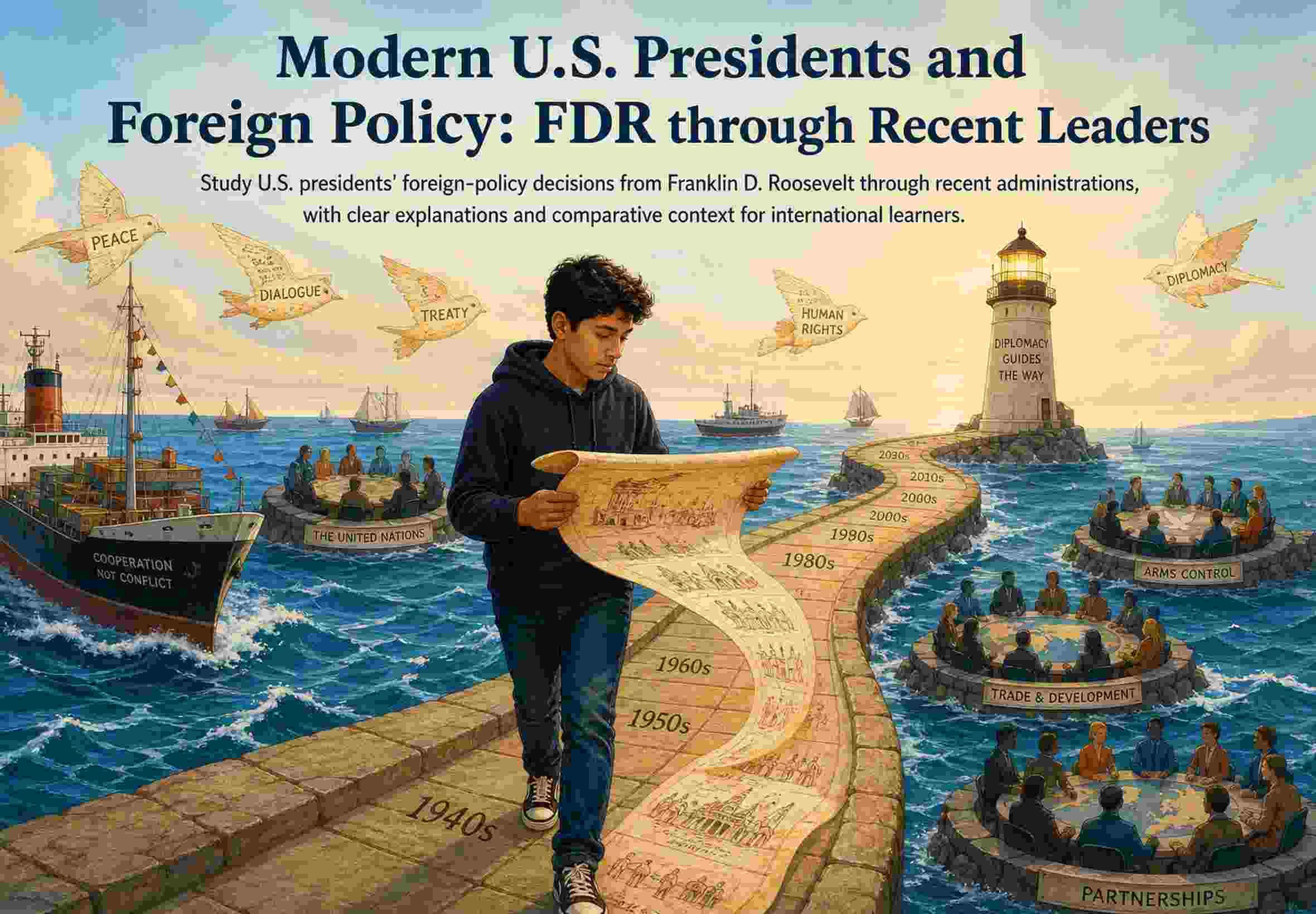 Modern U.S. Presidents and Foreign Policy: FDR through Recent Leaders
