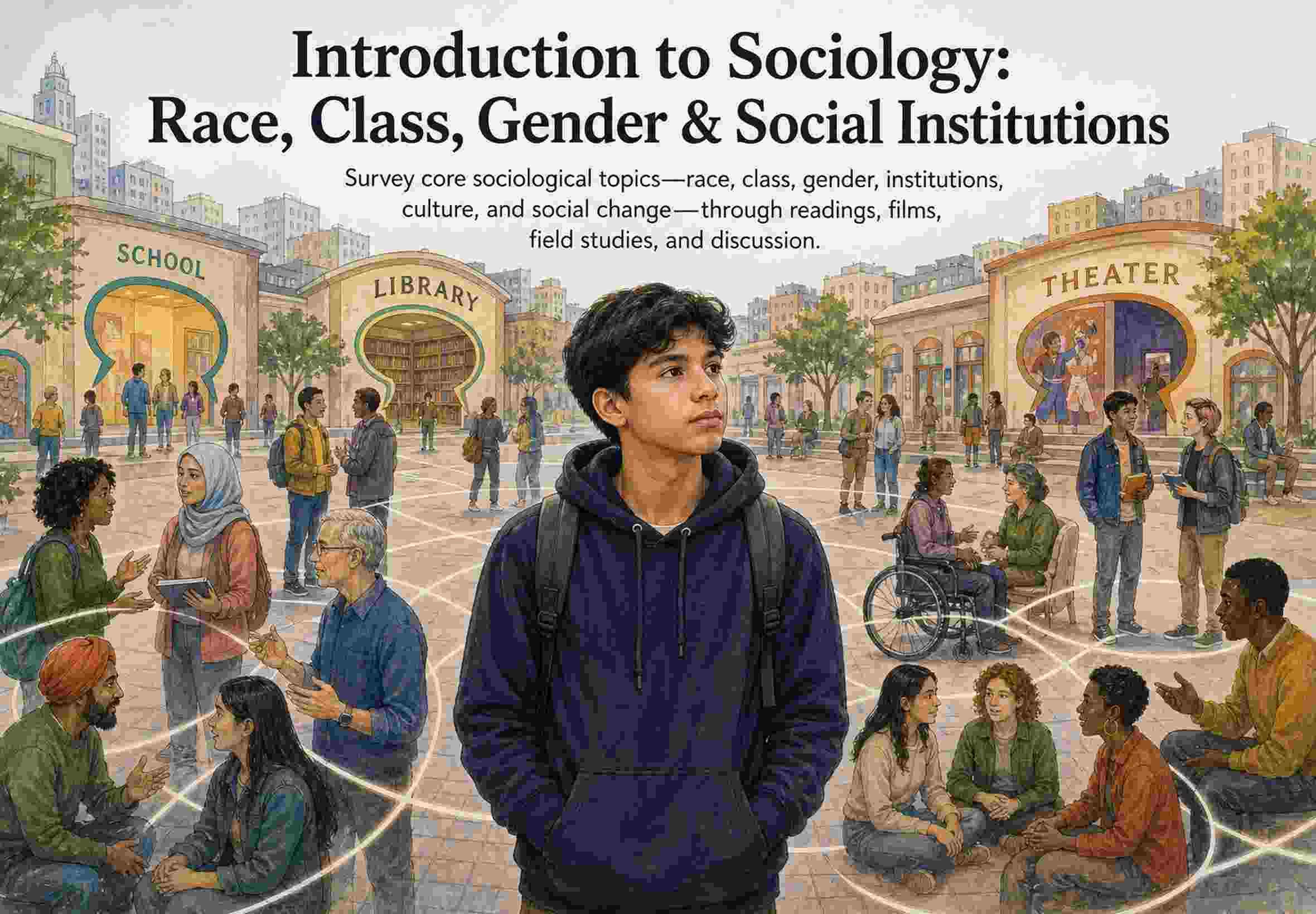 Introduction to Sociology: Race, Class, Gender & Social Institutions