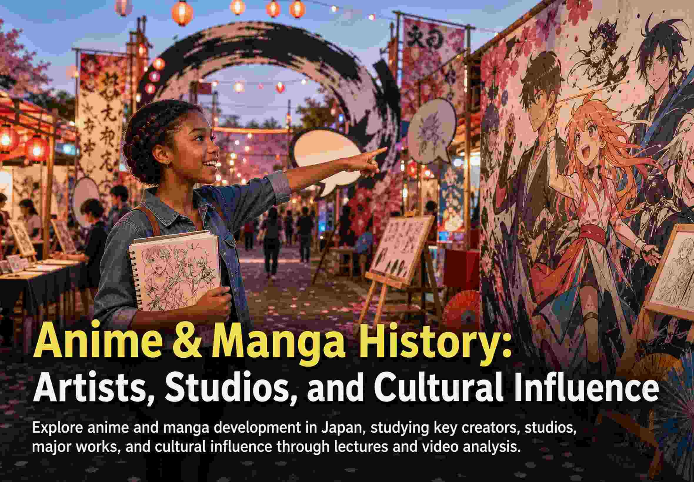 Anime & Manga History: Artists, Studios, and Cultural Influence