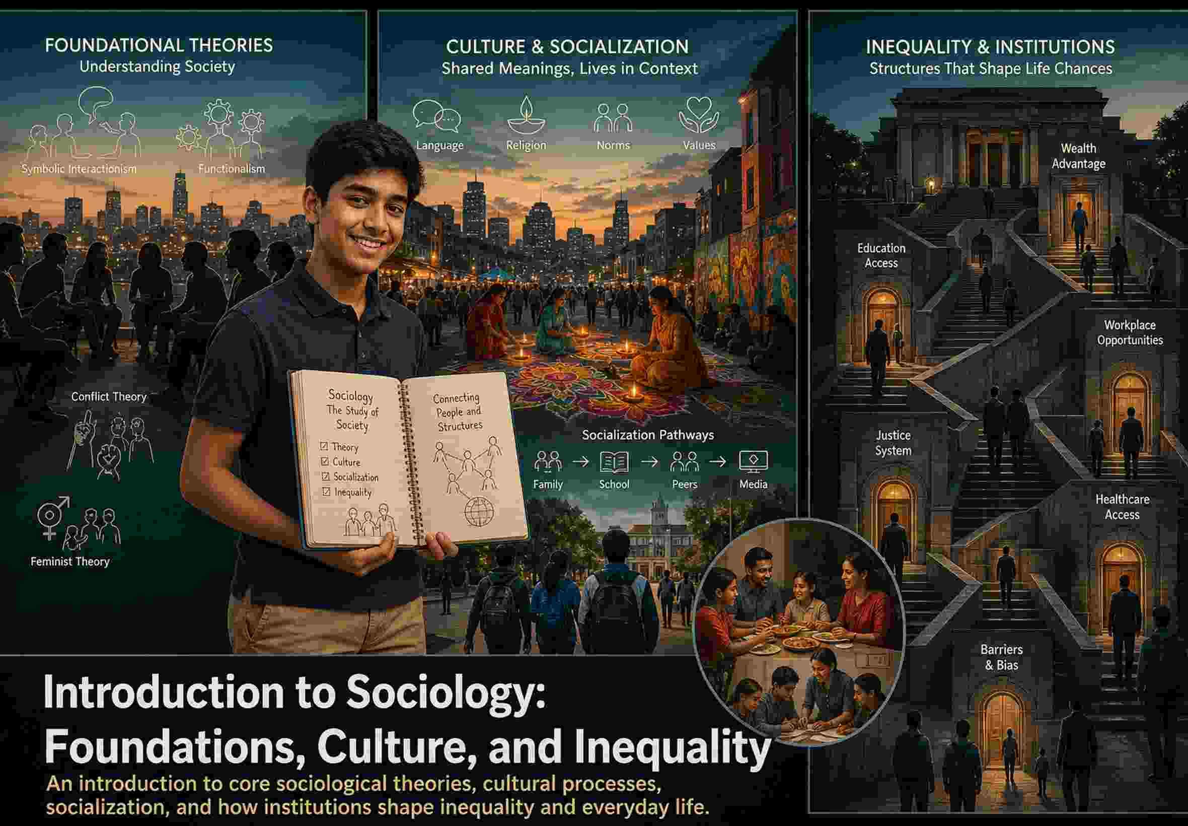 Introduction to Sociology: Foundations, Culture, and Inequality
