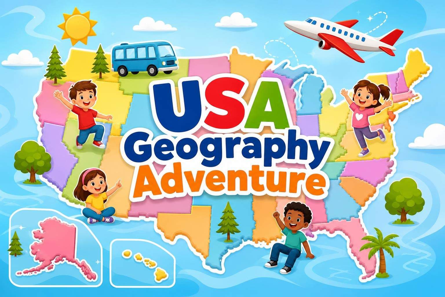 Explore U.S. States: Geography, Capitals, Symbols & Parks