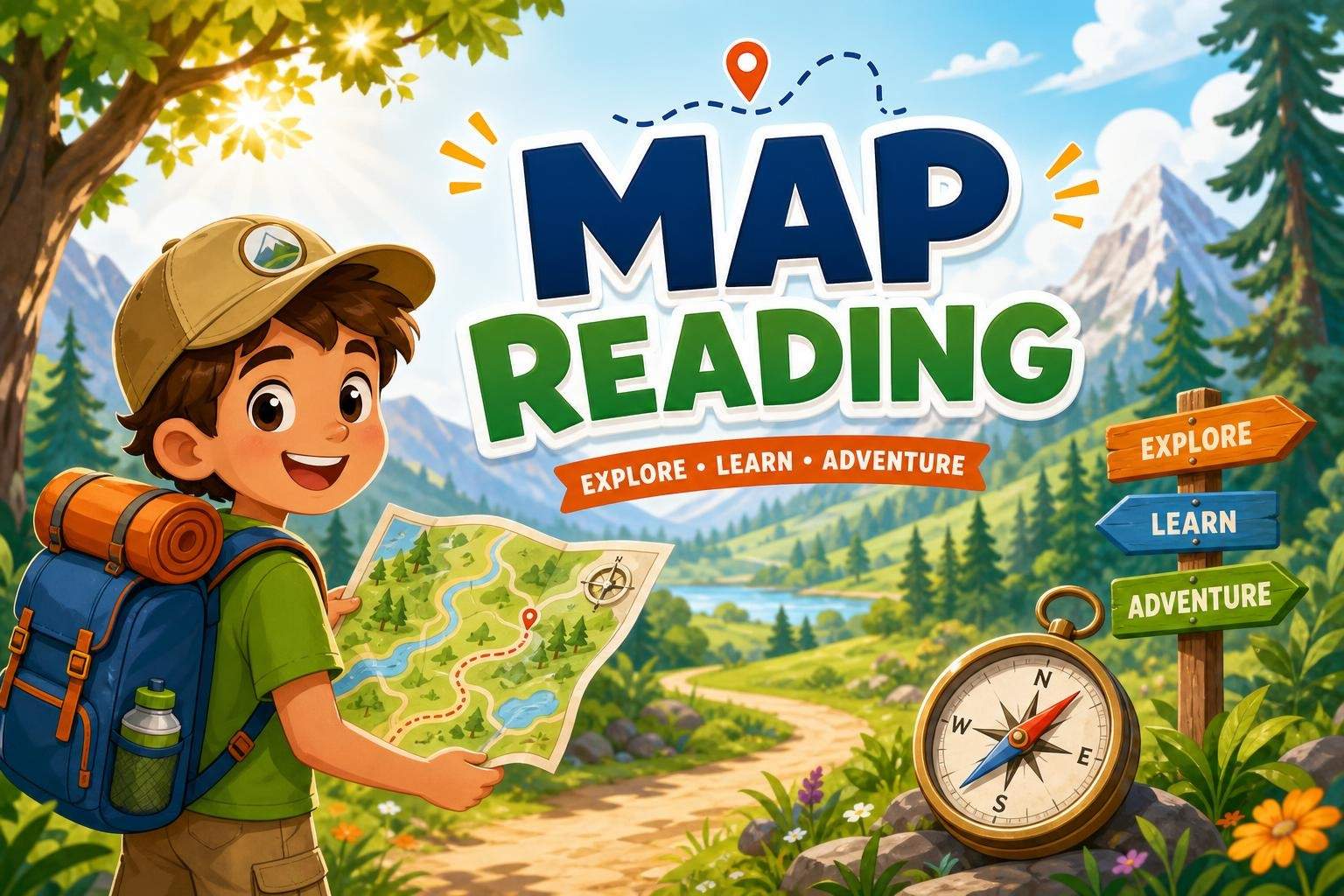 Map Skills: Read, Create, and Use Simple Maps