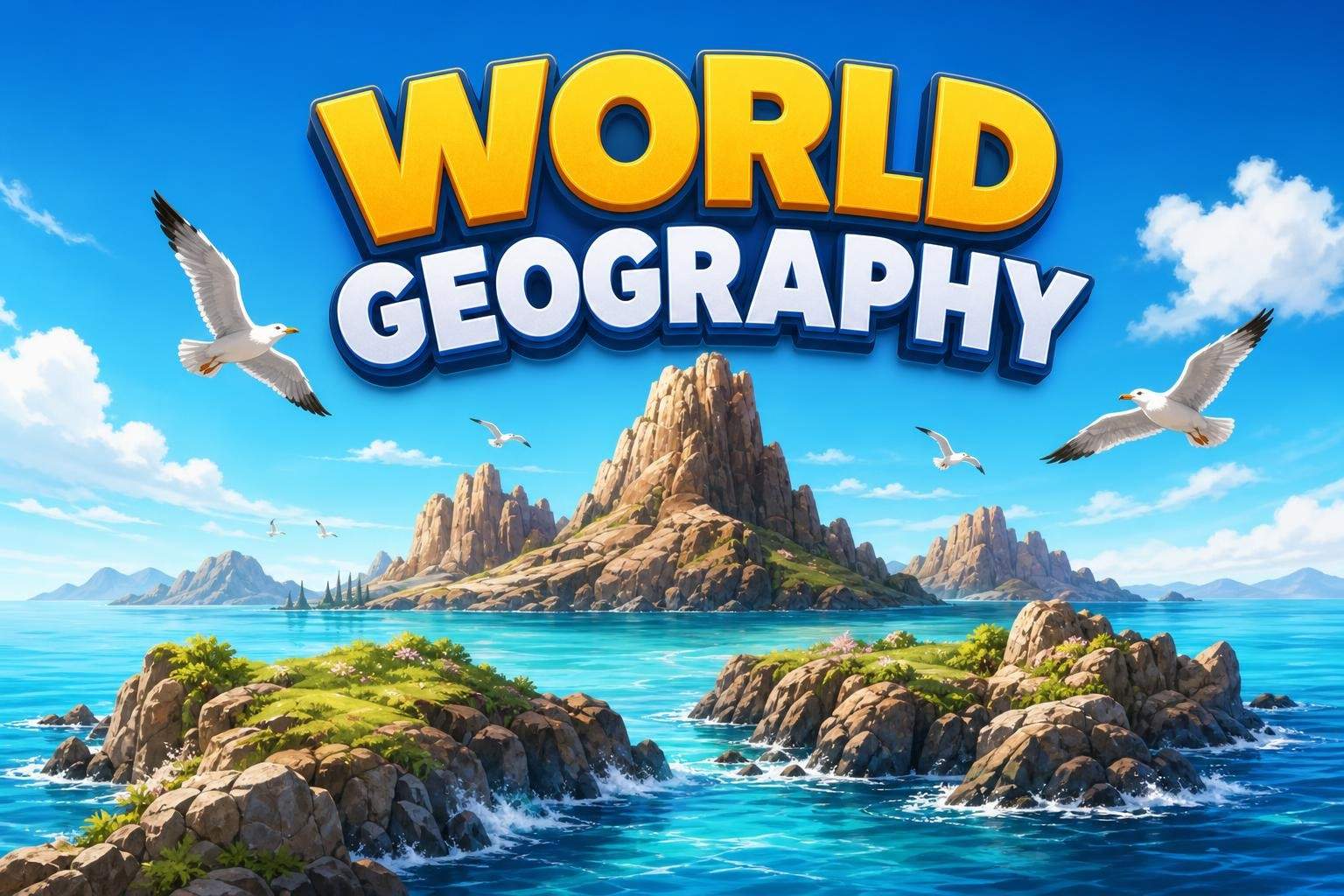 World Geography — Full Curriculum Using Five Themes
