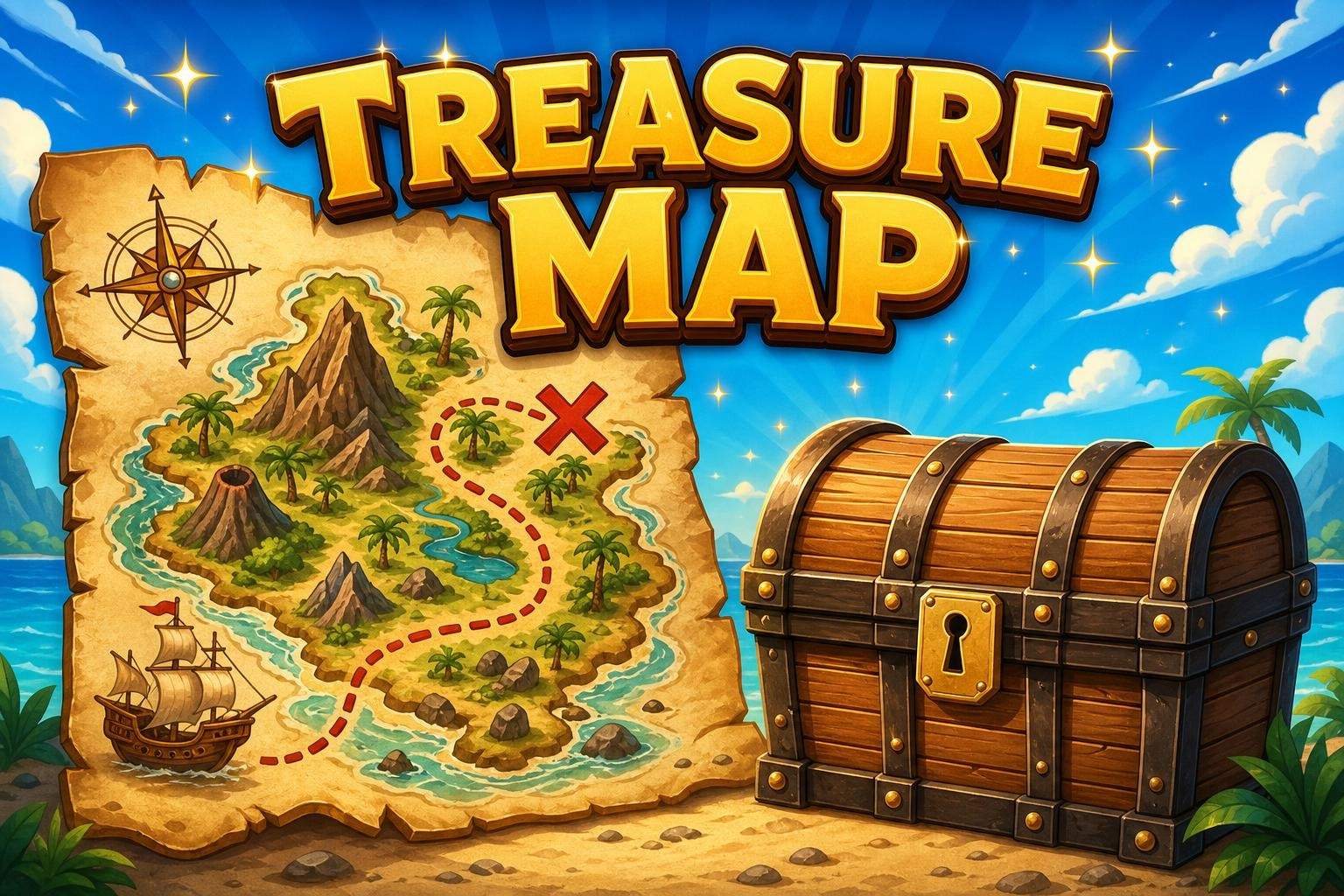 Design a Treasure Map: Maps, Vocabulary & Brainstorming