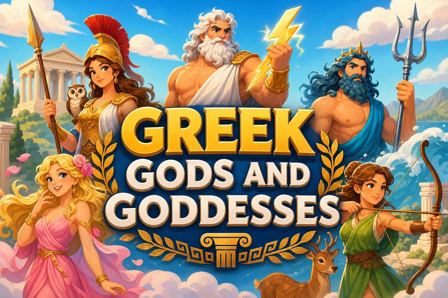 Greek Mythology: The Major Olympian Gods