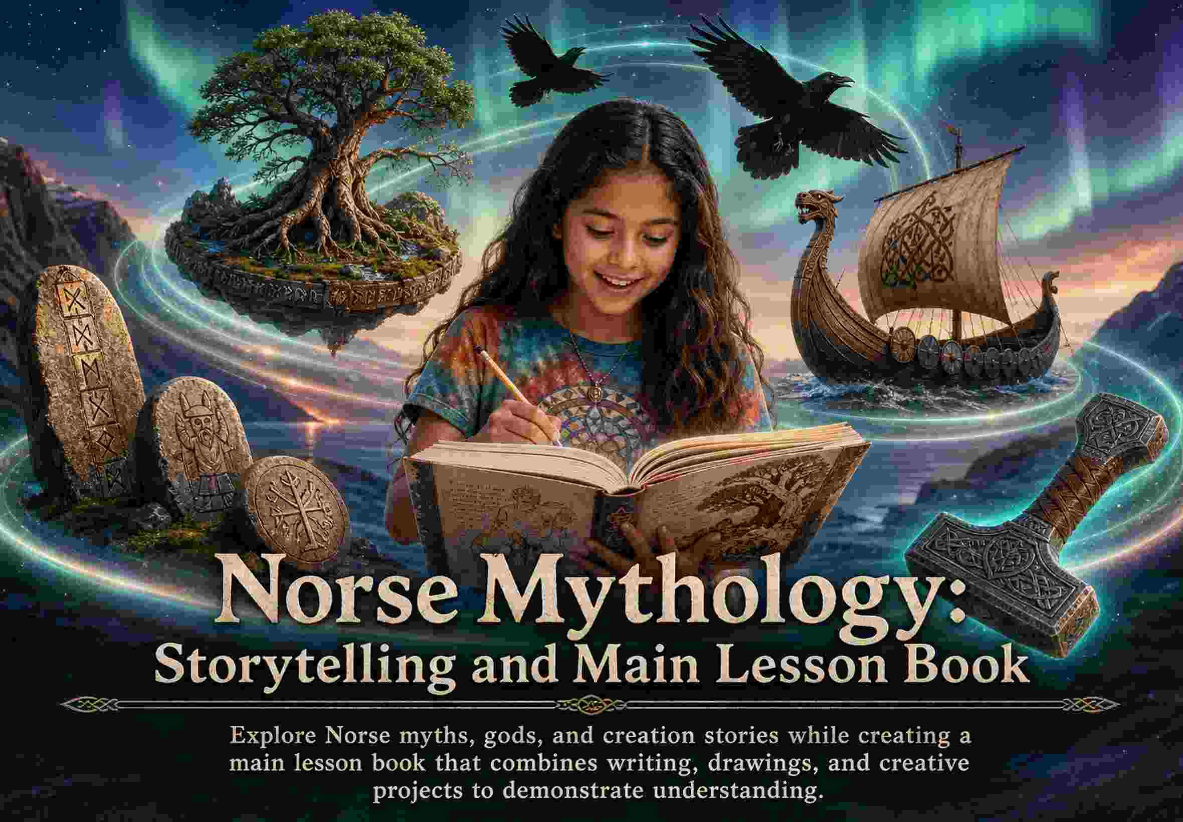 Norse Mythology: Storytelling and Main Lesson Book