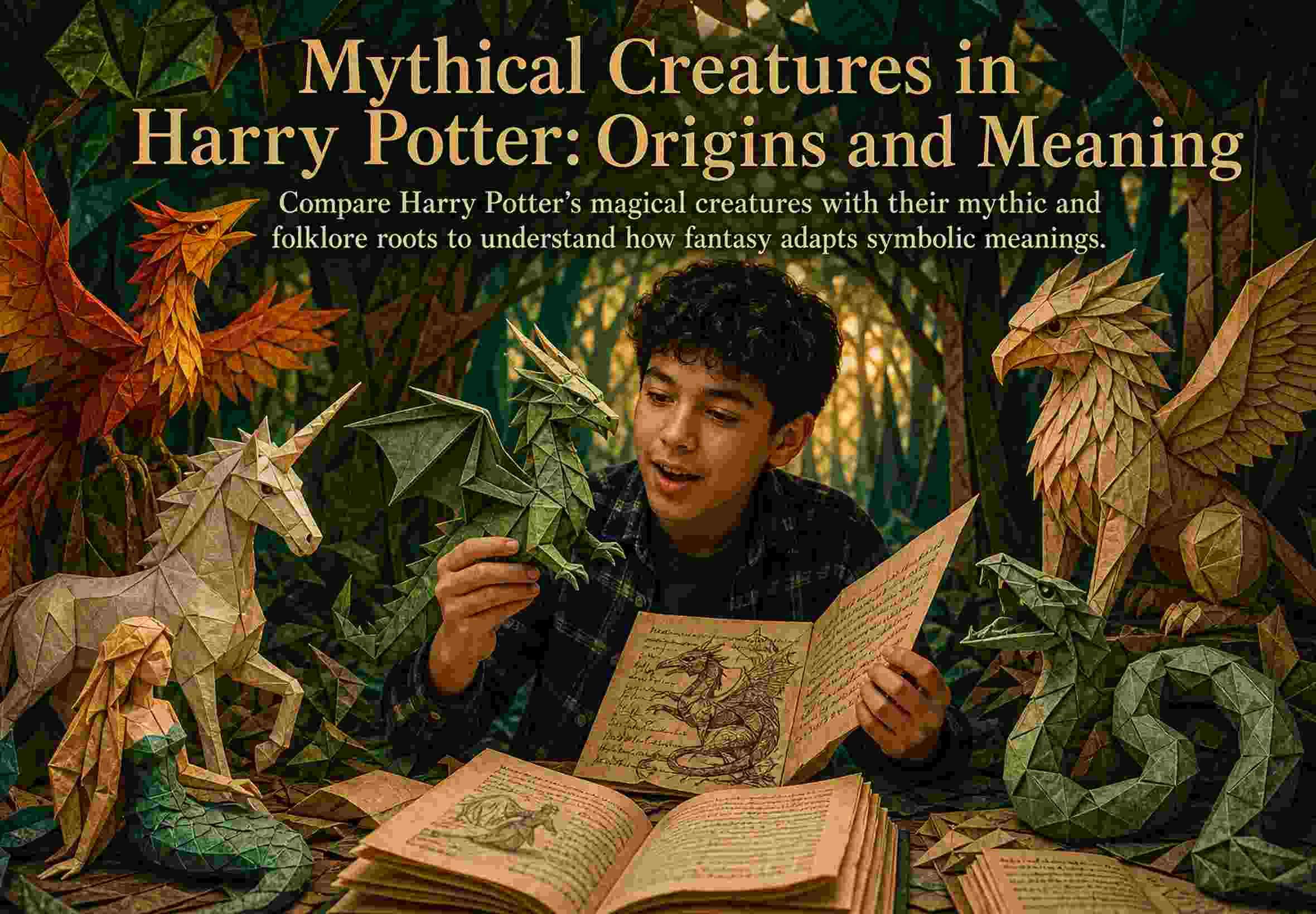 Mythical Creatures in Harry Potter: Origins and Meaning