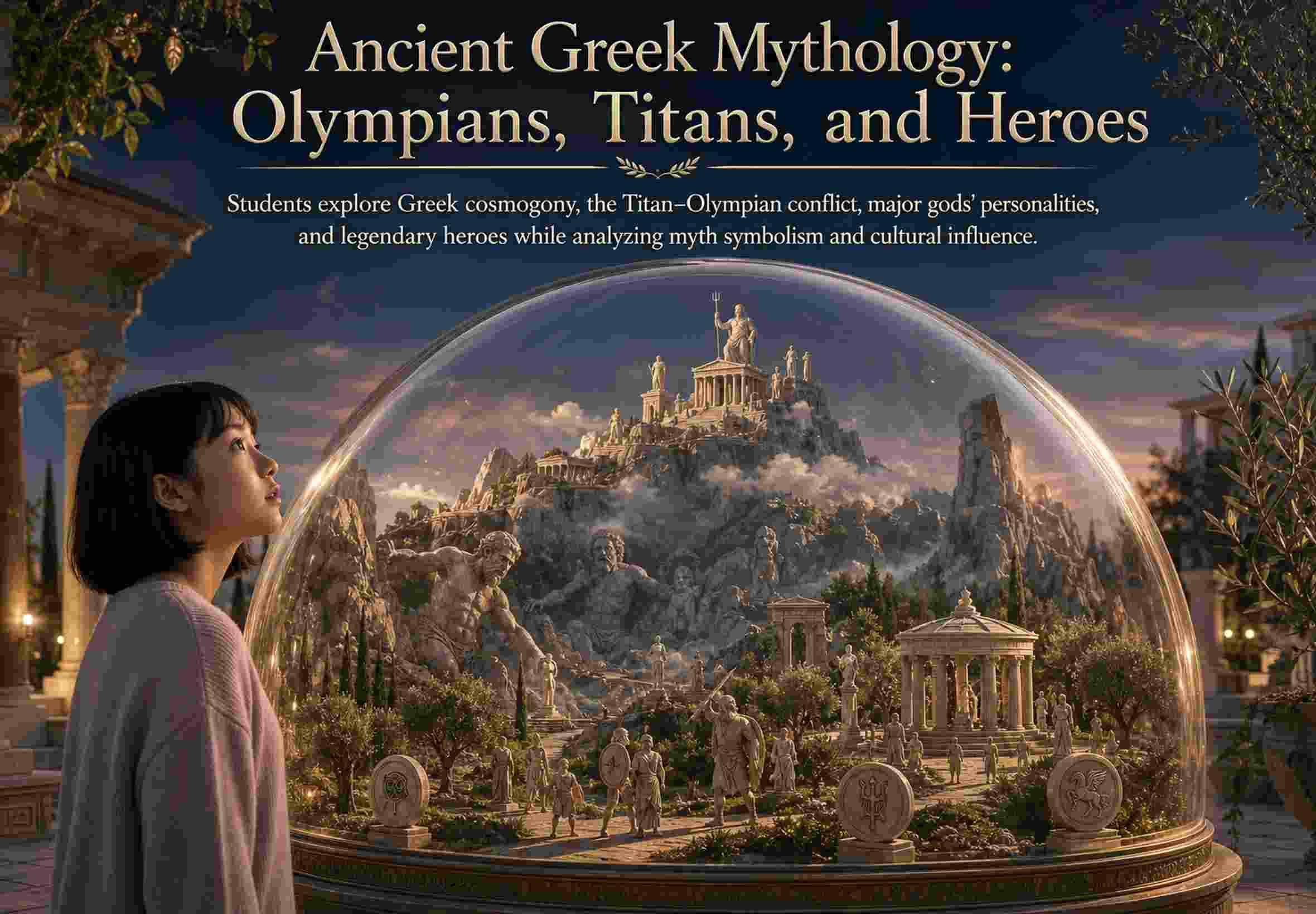 Ancient Greek Mythology: Olympians, Titans, and Heroes