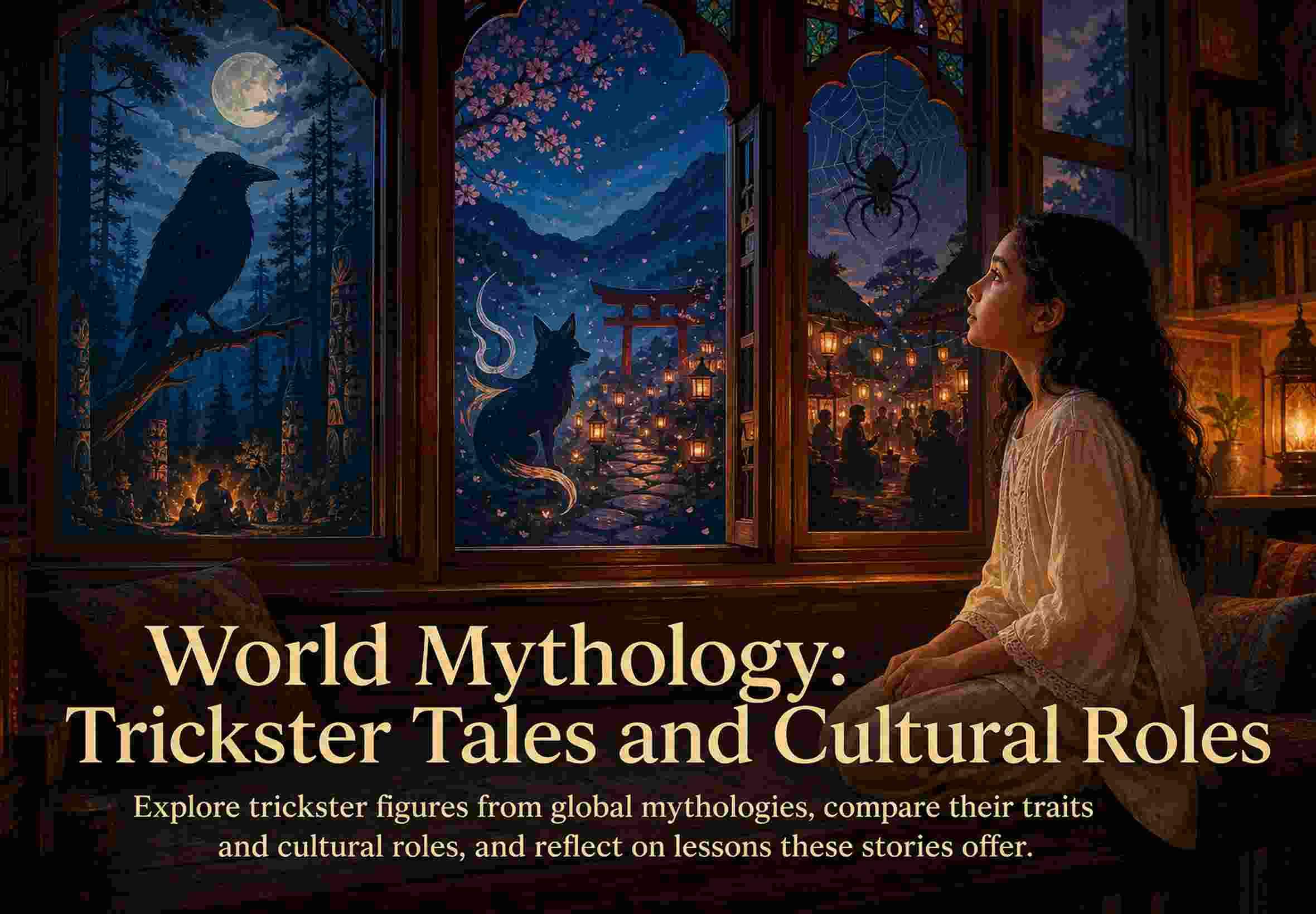 World Mythology: Trickster Tales and Cultural Roles