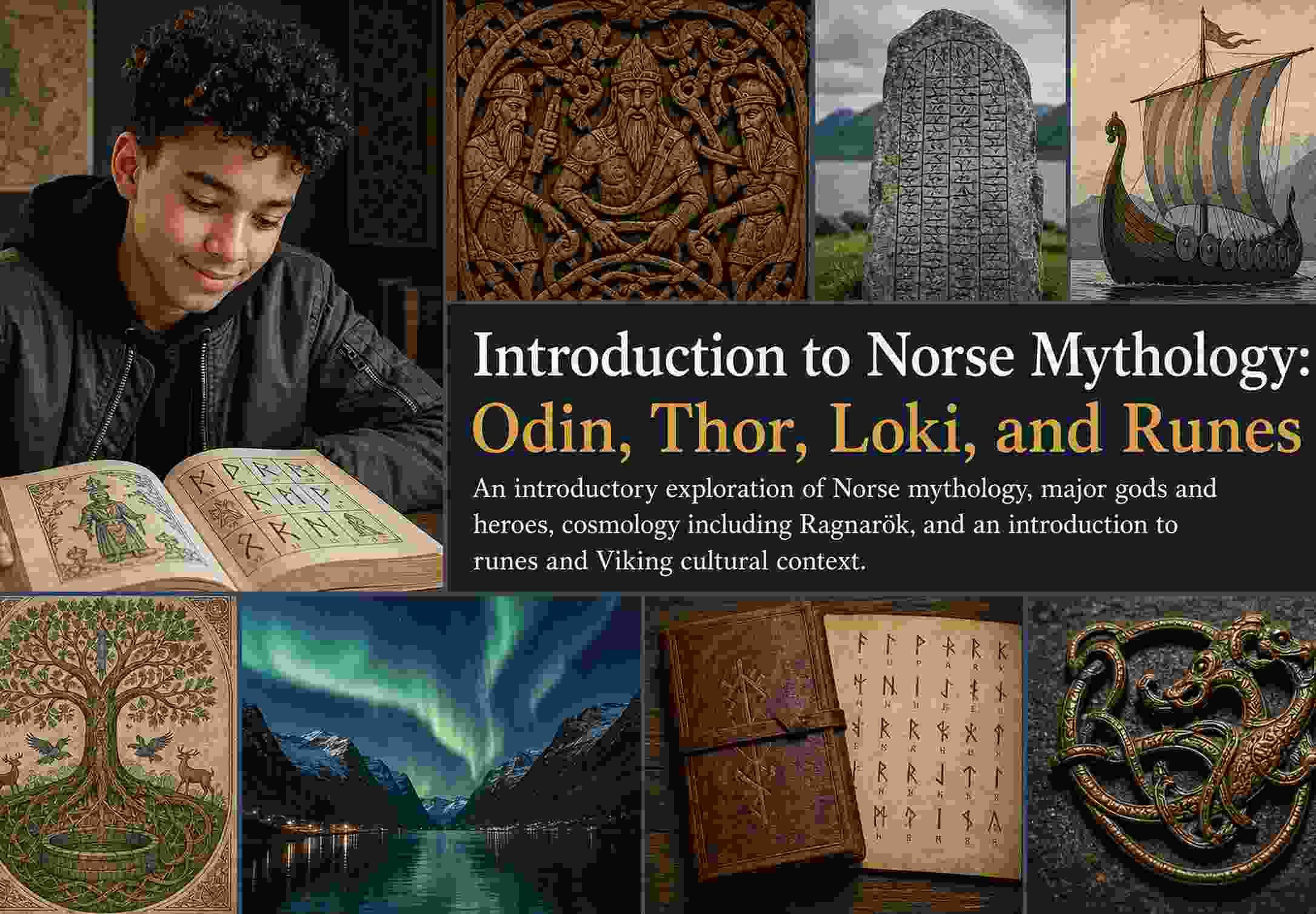 Introduction to Norse Mythology: Odin, Thor, Loki, and Runes