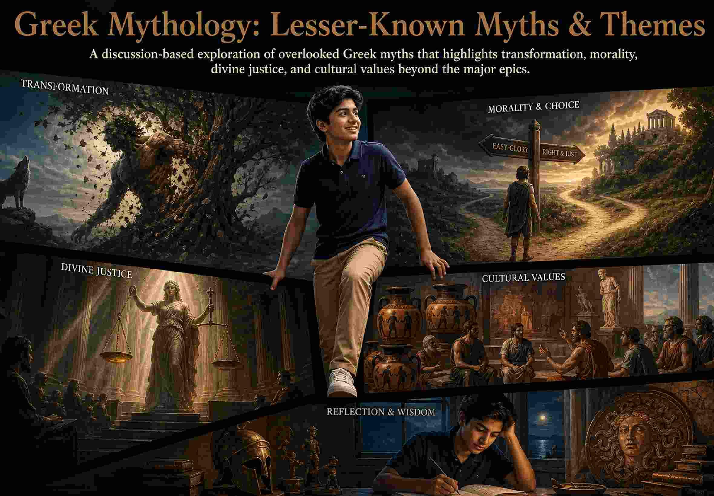 Greek Mythology: Lesser-Known Myths & Themes