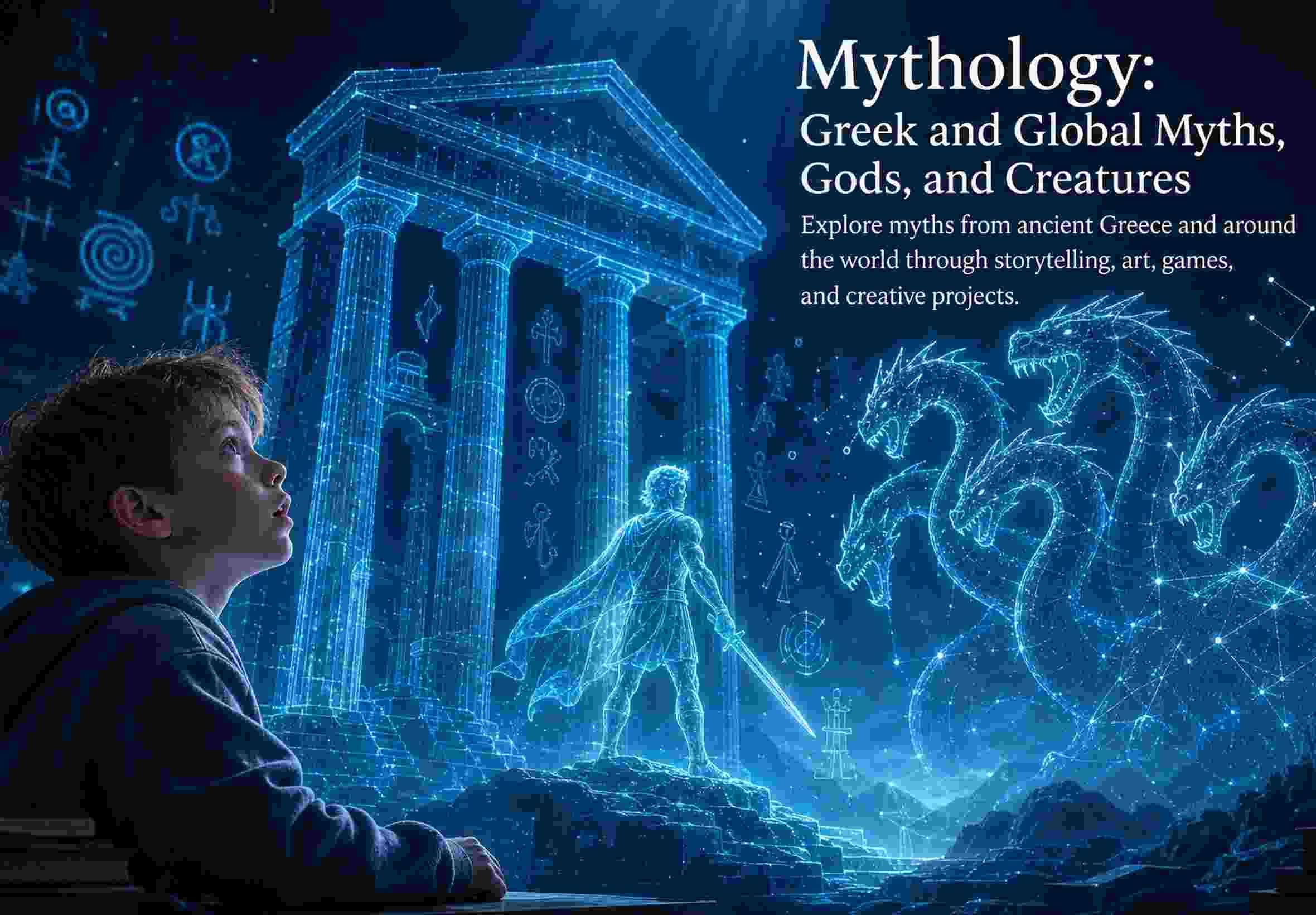 Mythology: Greek and Global Myths, Gods, and Creatures
