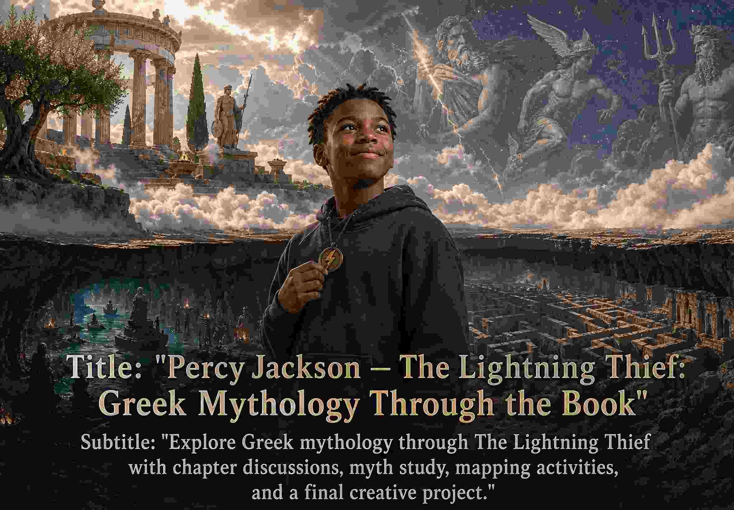 Percy Jackson — The Lightning Thief: Greek Mythology Through the Book