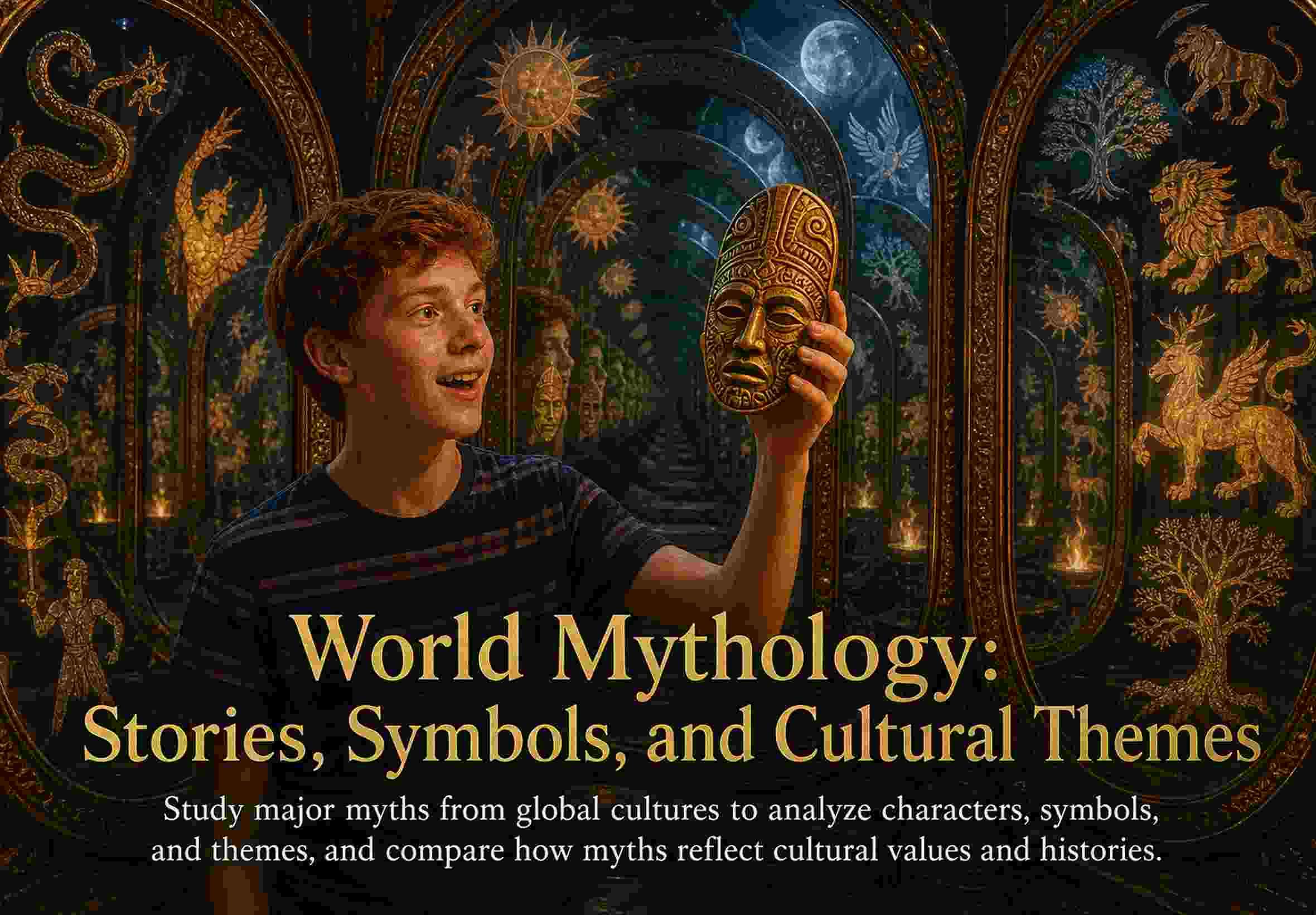 World Mythology: Stories, Symbols, and Cultural Themes