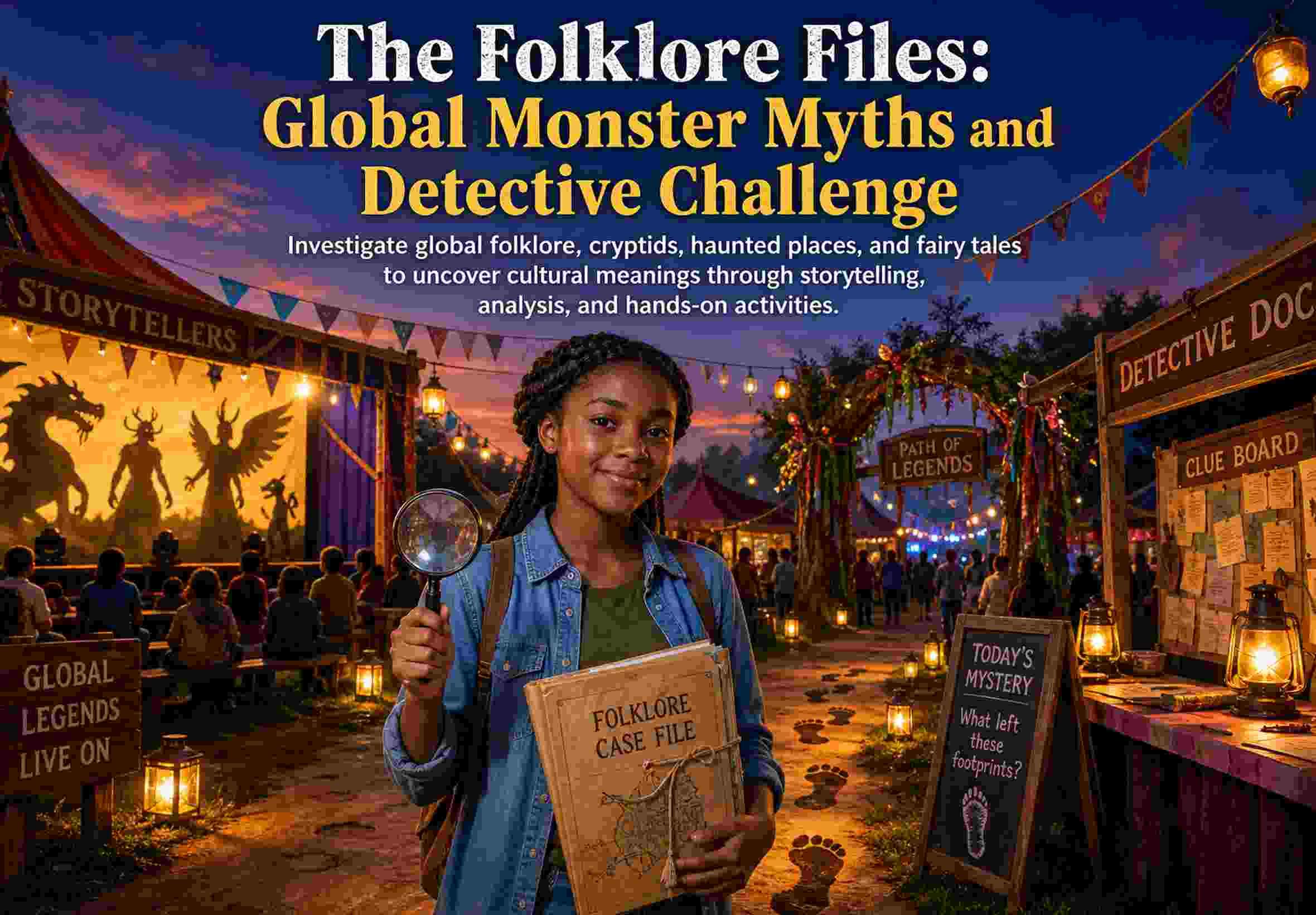 The Folklore Files: Global Monster Myths and Detective Challenge