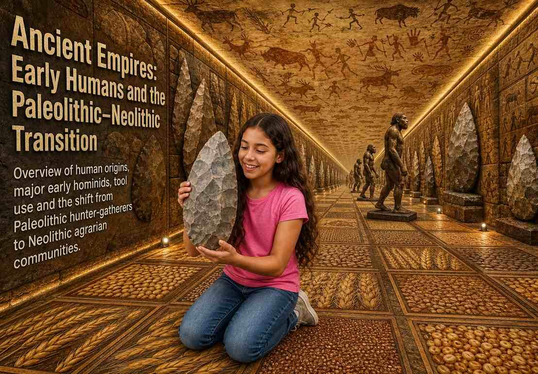 Ancient Empires: Early Humans and the Paleolithic–Neolithic Transition