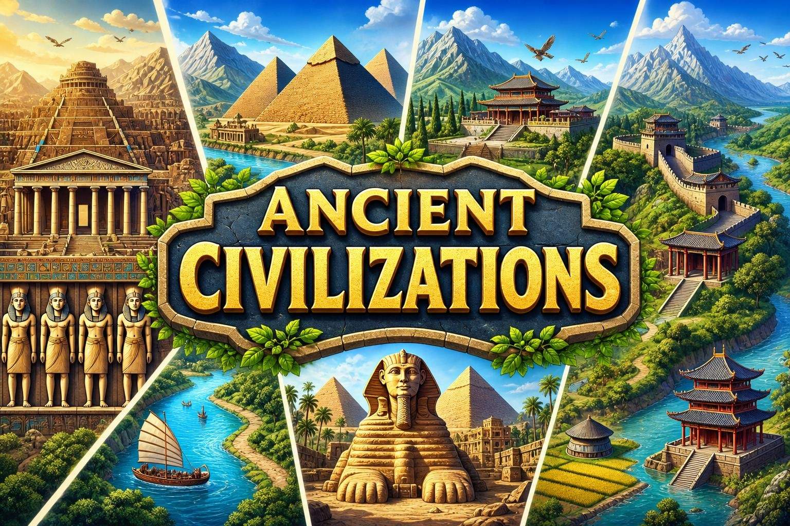 Early River Civilizations: Governments, Society, and Technology
