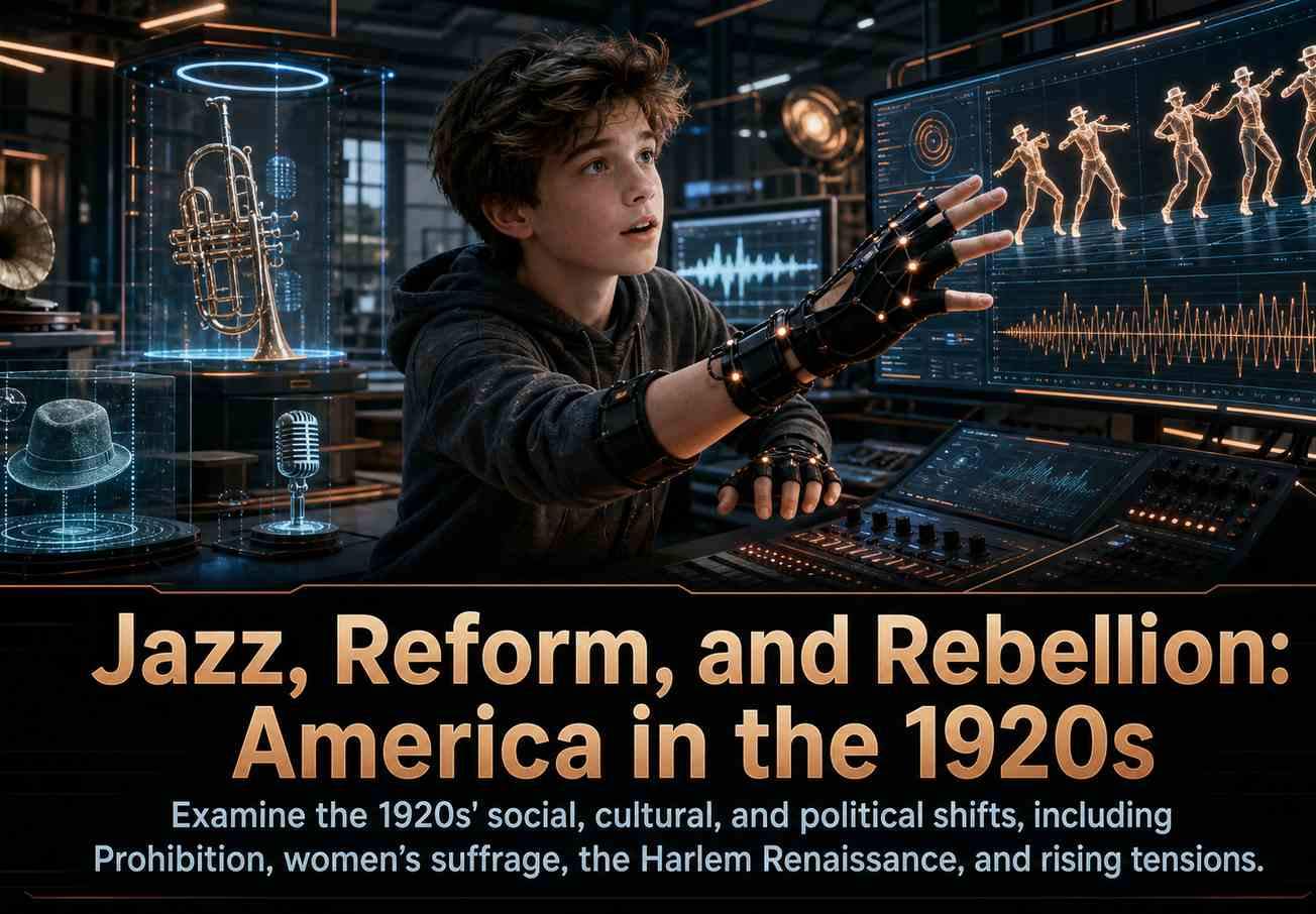 Jazz, Reform, and Rebellion: America in the 1920s
