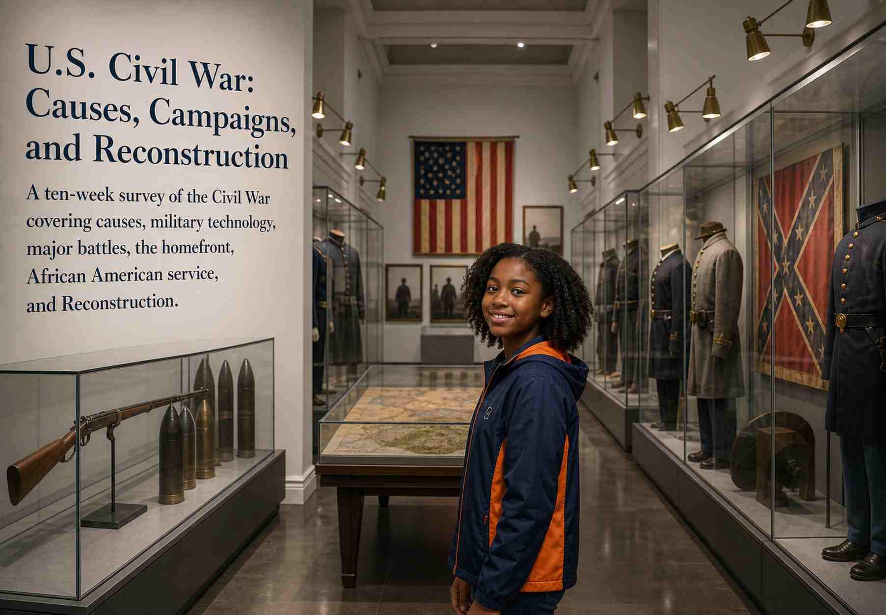 U.S. Civil War: Causes, Campaigns, and Reconstruction