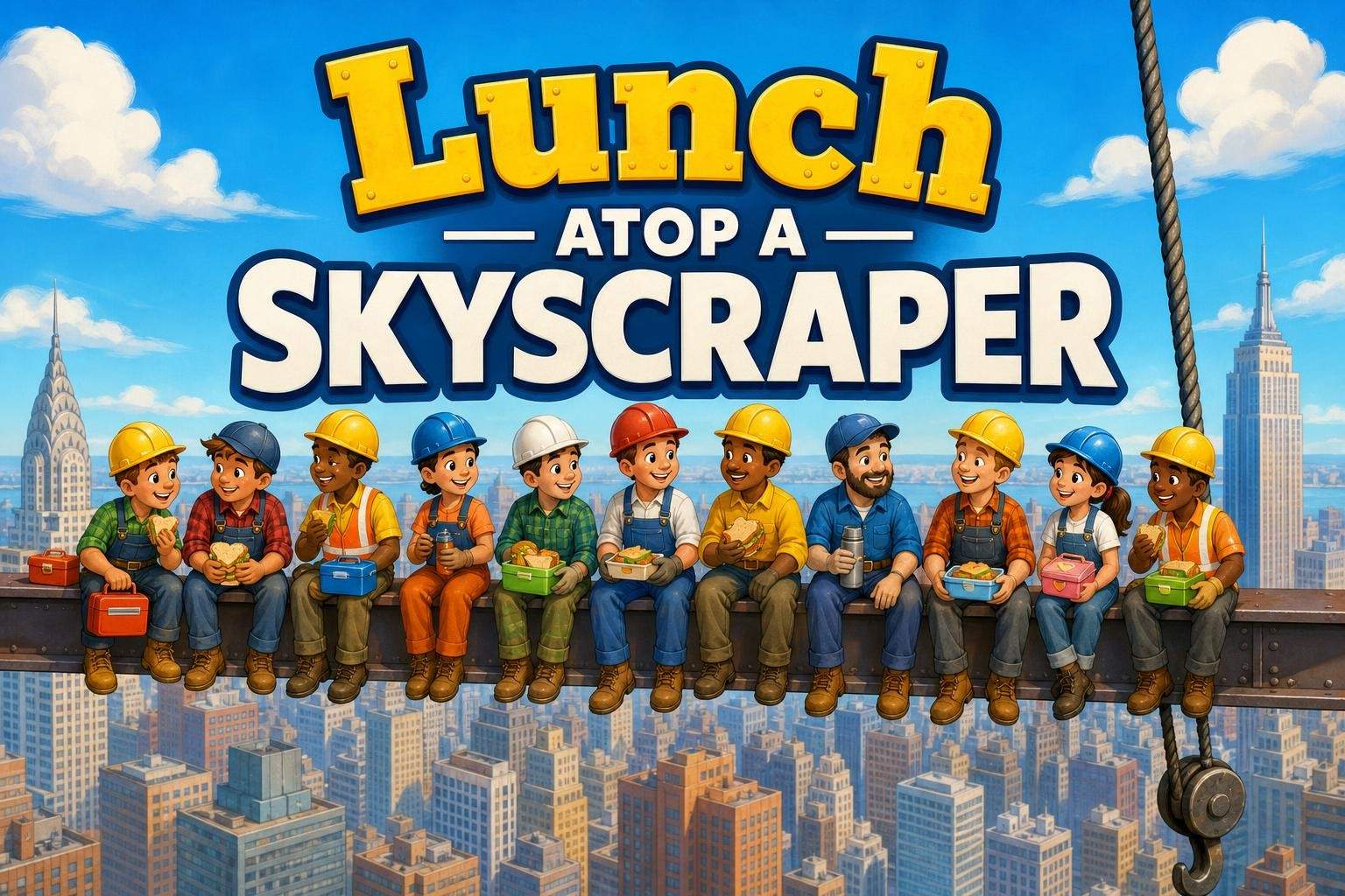 Lunch Atop a Skyscraper and 1930s New York