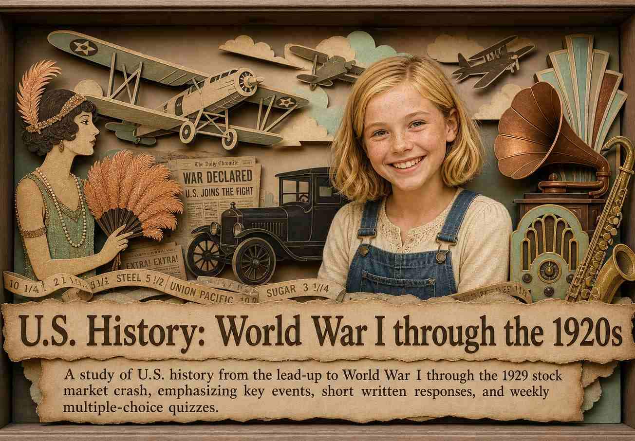 U.S. History: World War I through the 1920s