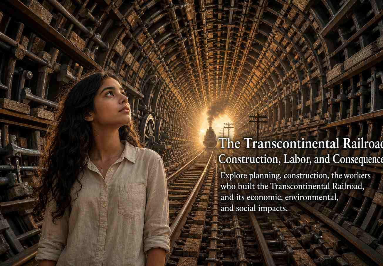 The Transcontinental Railroad: Construction, Labor, and Consequences
