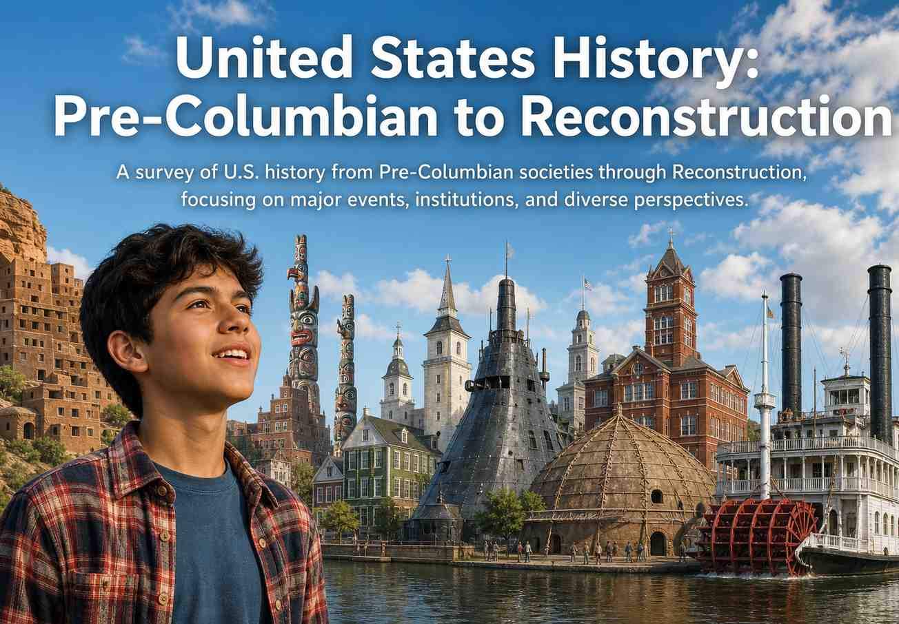 United States History: Pre‑Columbian to Reconstruction